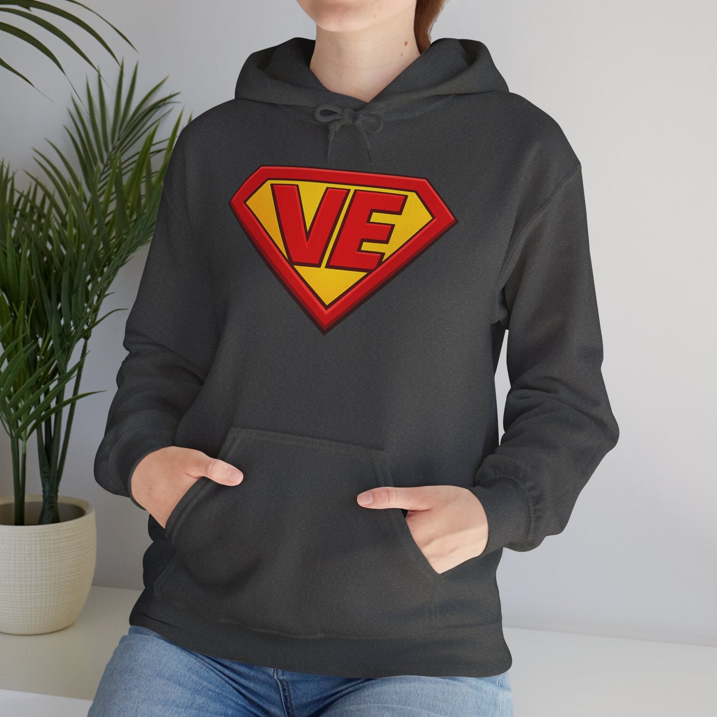Volunteer Examiner Superhero Logo Hoodie