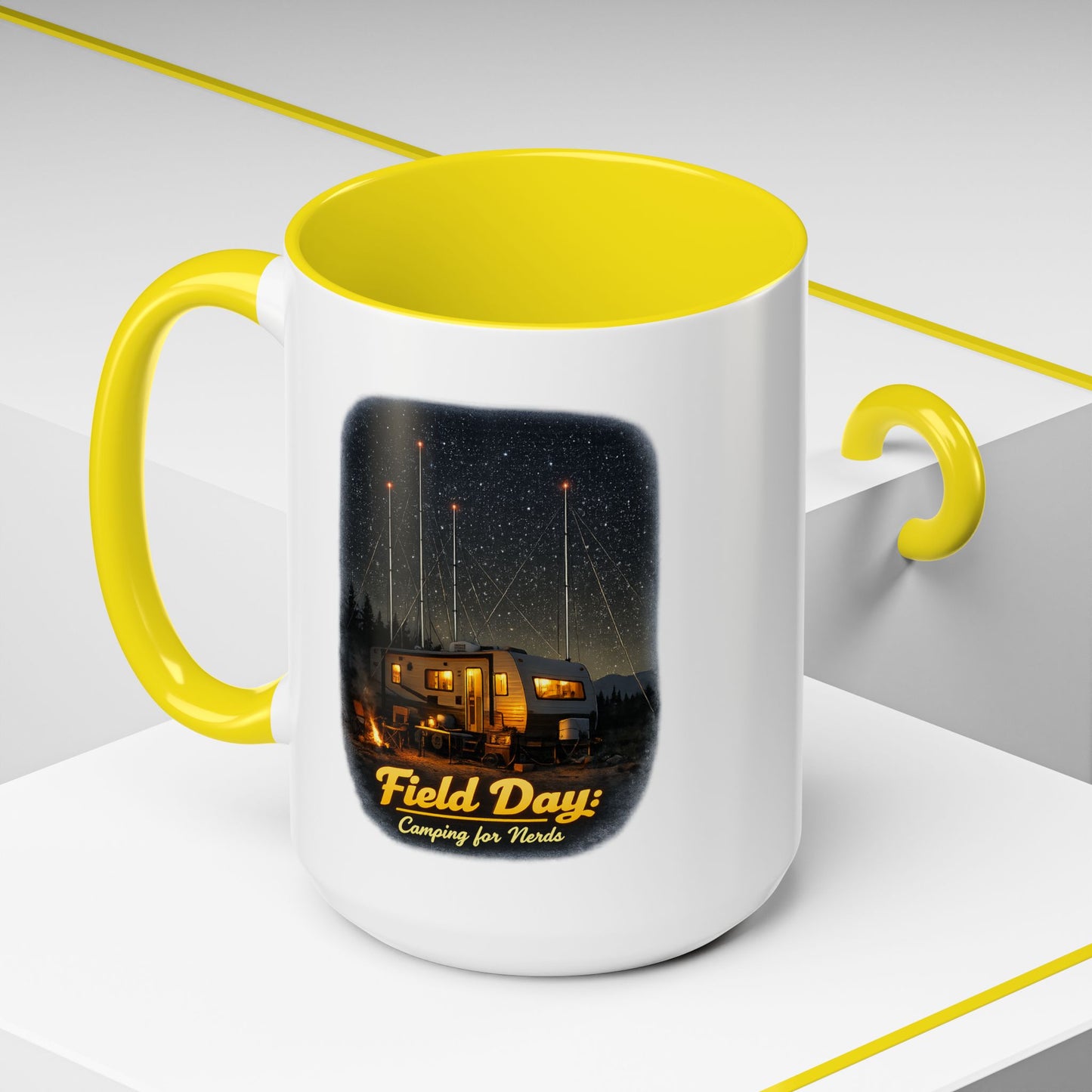 'Field Day: Camping for Nerds'  Mug (11/15oz)