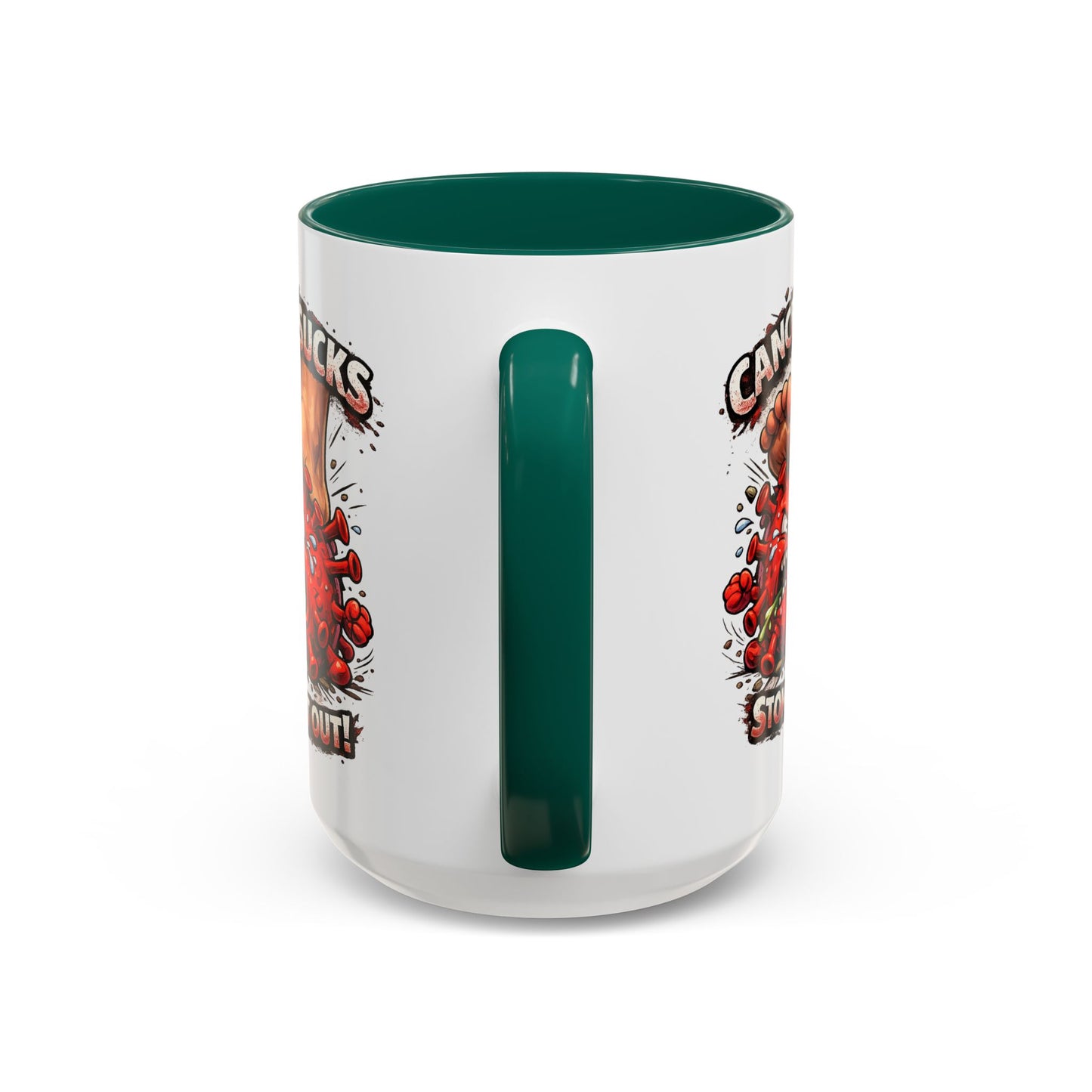 Cancer Sucks Mug — Stomp It Out 11/15oz