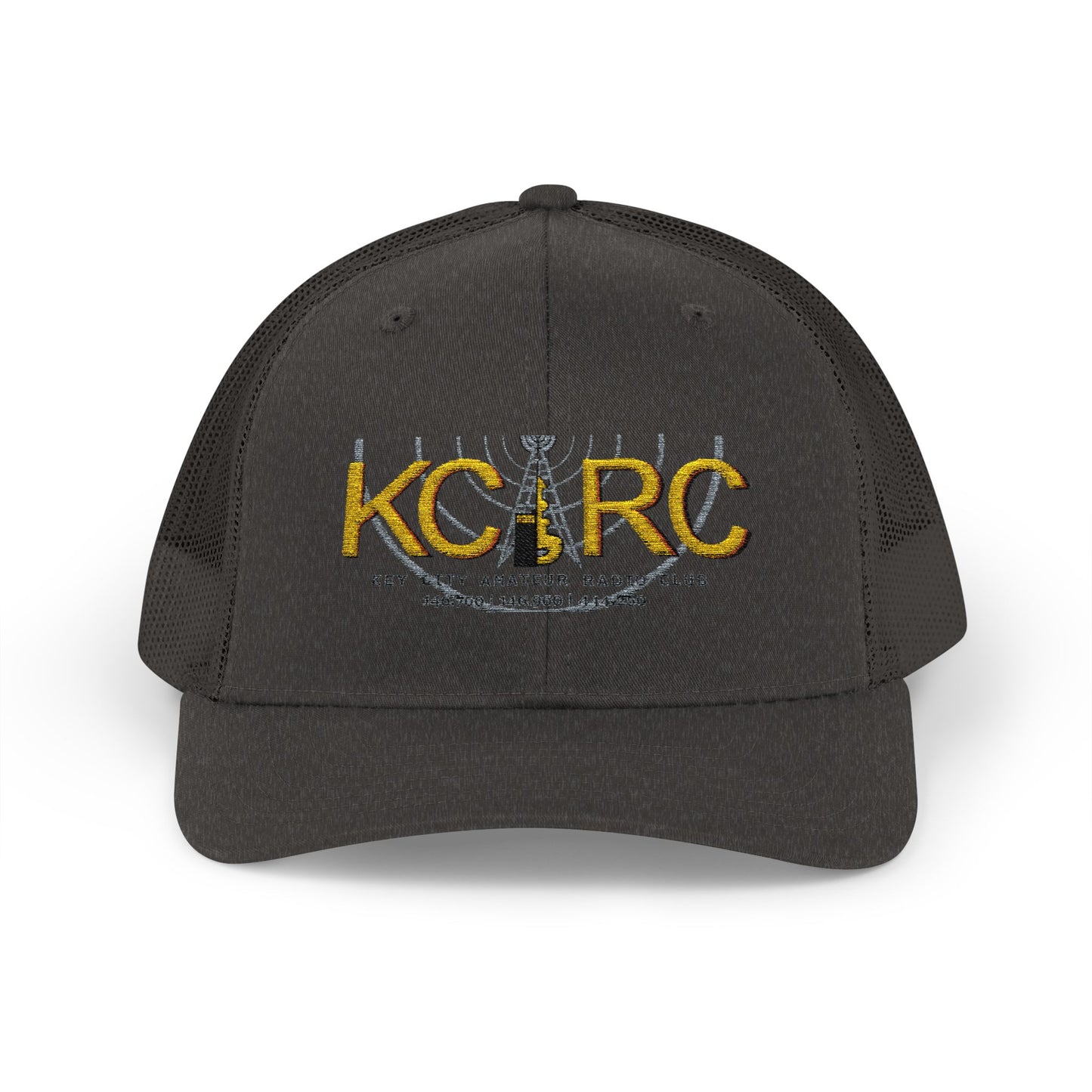 KCARC Embroidered Trucker Hat — Key City Amateur Radio Club Snapback