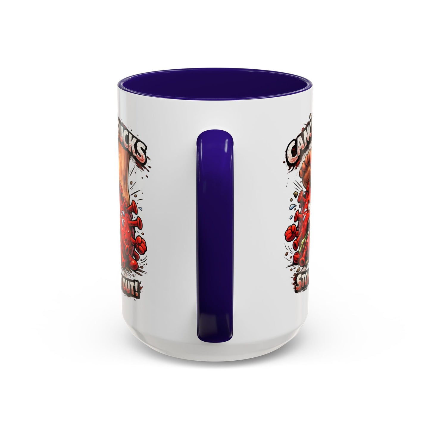 Cancer Sucks Mug — Stomp It Out 11/15oz