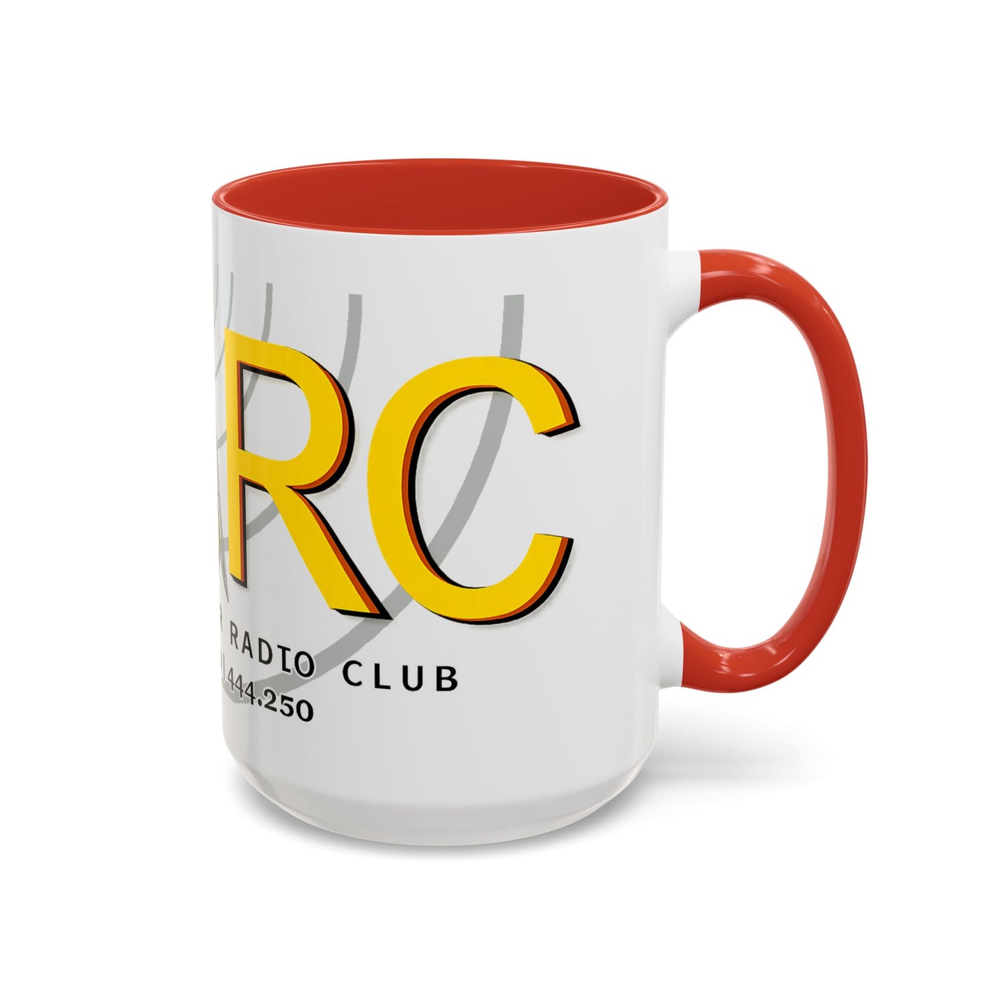 Key City Amateur Radio Club Accent Coffee Mug – Ham Radio Tower Logo (11oz & 15oz)
