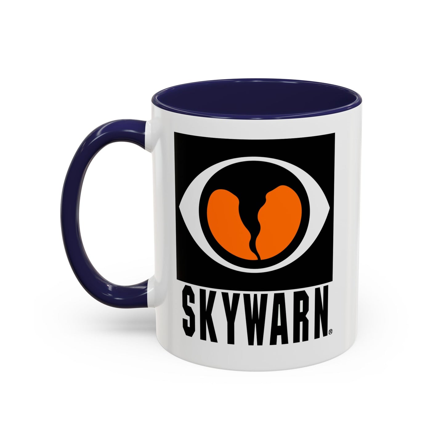 Skywarn Logo Accent Coffee Mug – Storm Spotter Weather Enthusiast Gift 11oz or 15oz