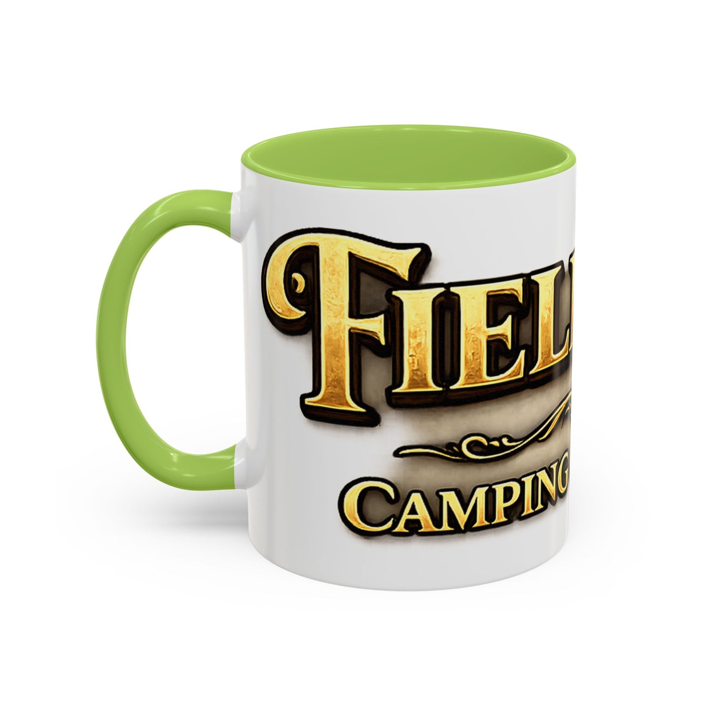 Field Day Coffee Mug — Funny ‘Camping for Nerds’ Gamer & Fantasy Fan Gift (11/15oz Accent Mug)