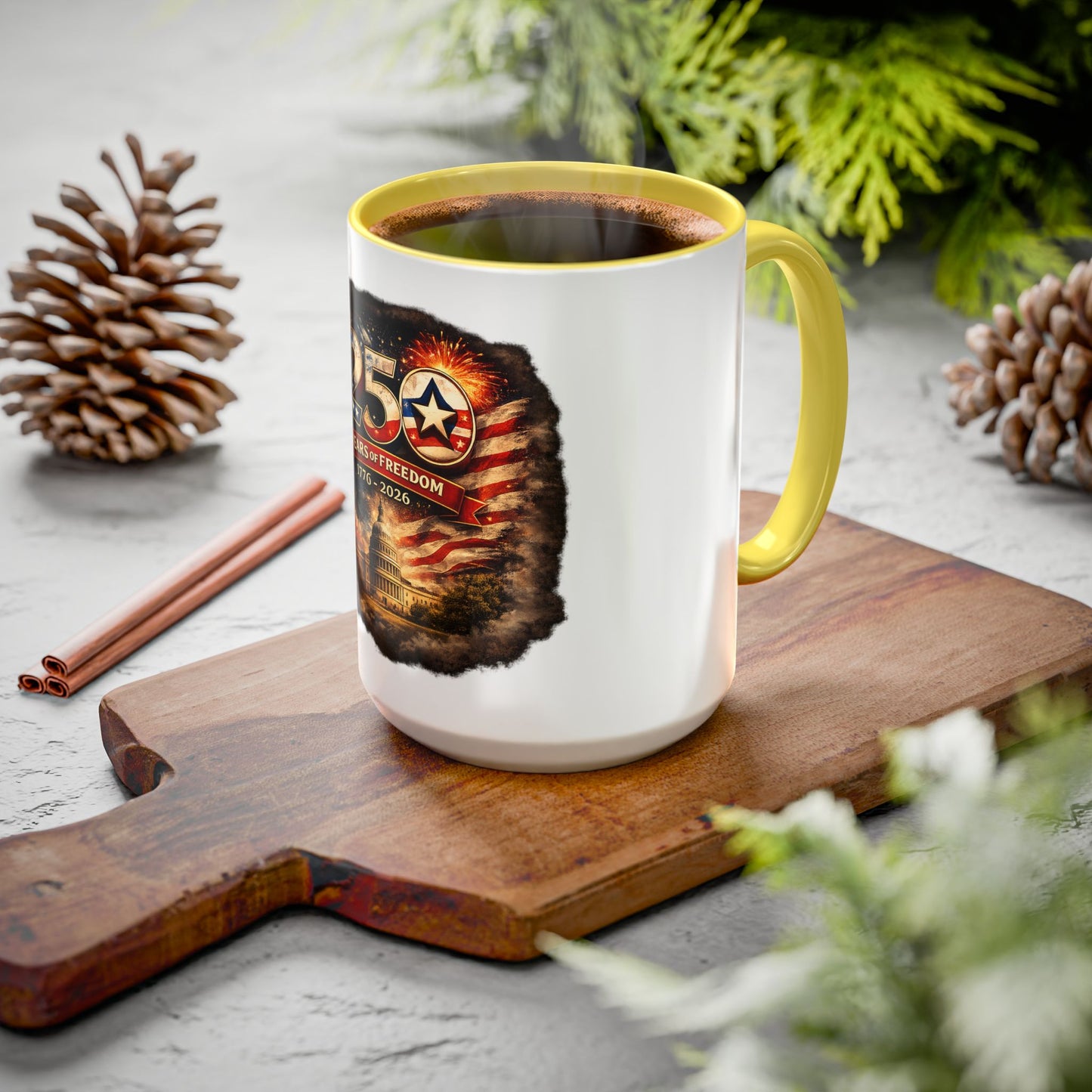 250 Years of Freedom 1776–2026 (11oz/15oz) Mug