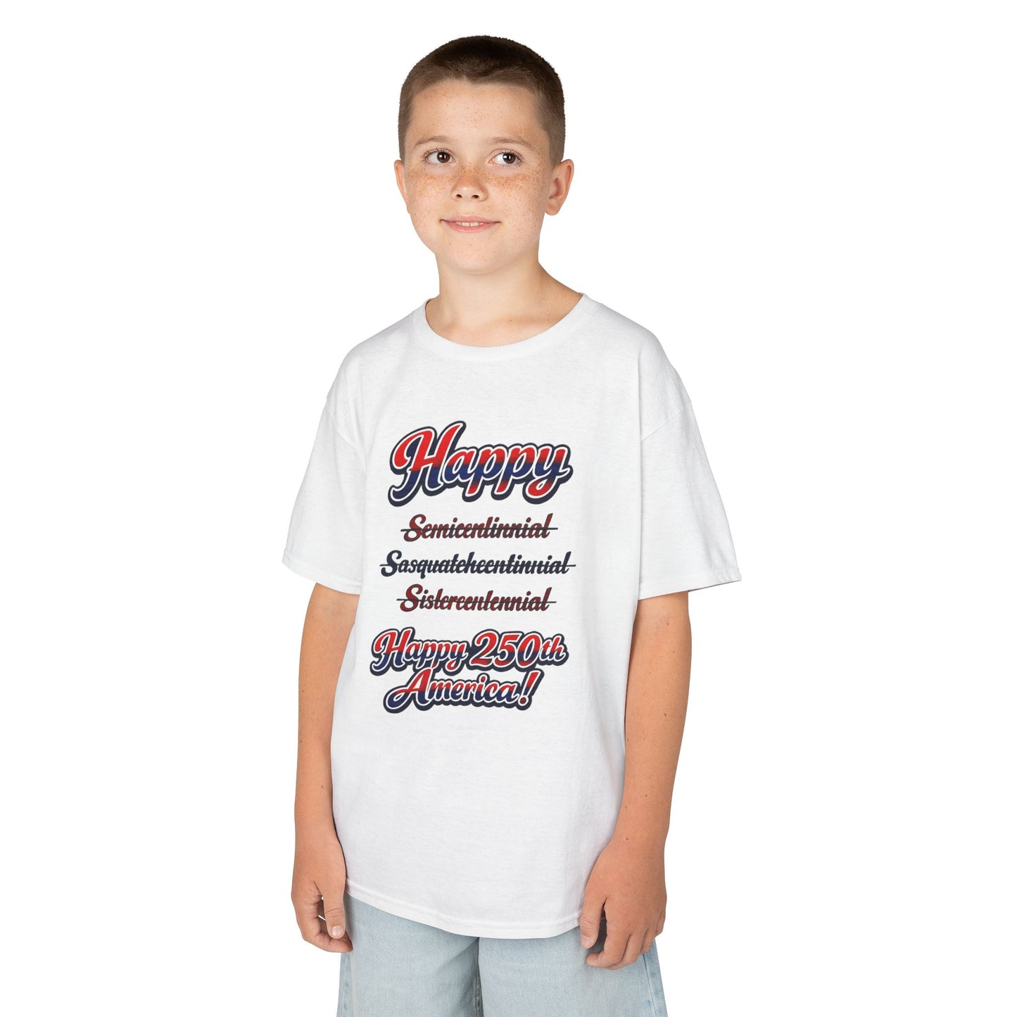 Kids Tee — Bold 250th Celebration Tee-Shirt
