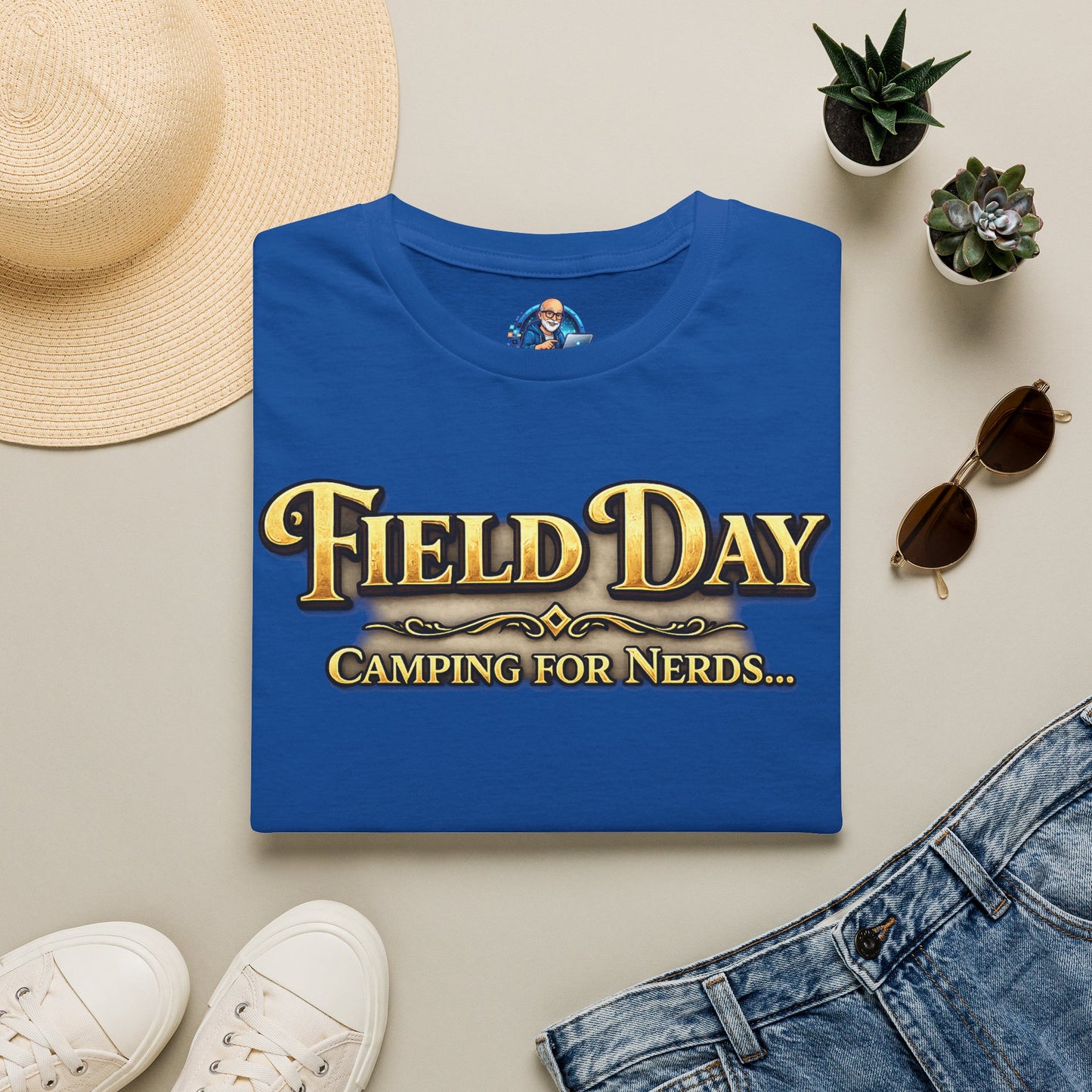 Field Day Camping for Nerds - Tee