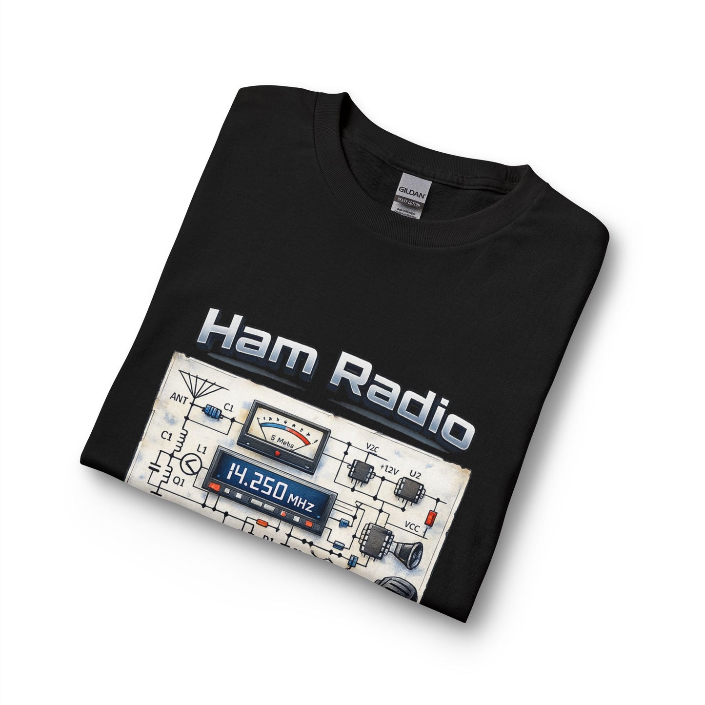 Ham Radio Long Sleeve Tee — “Ham Radio It’s own Language” Amateur Radio Shirt