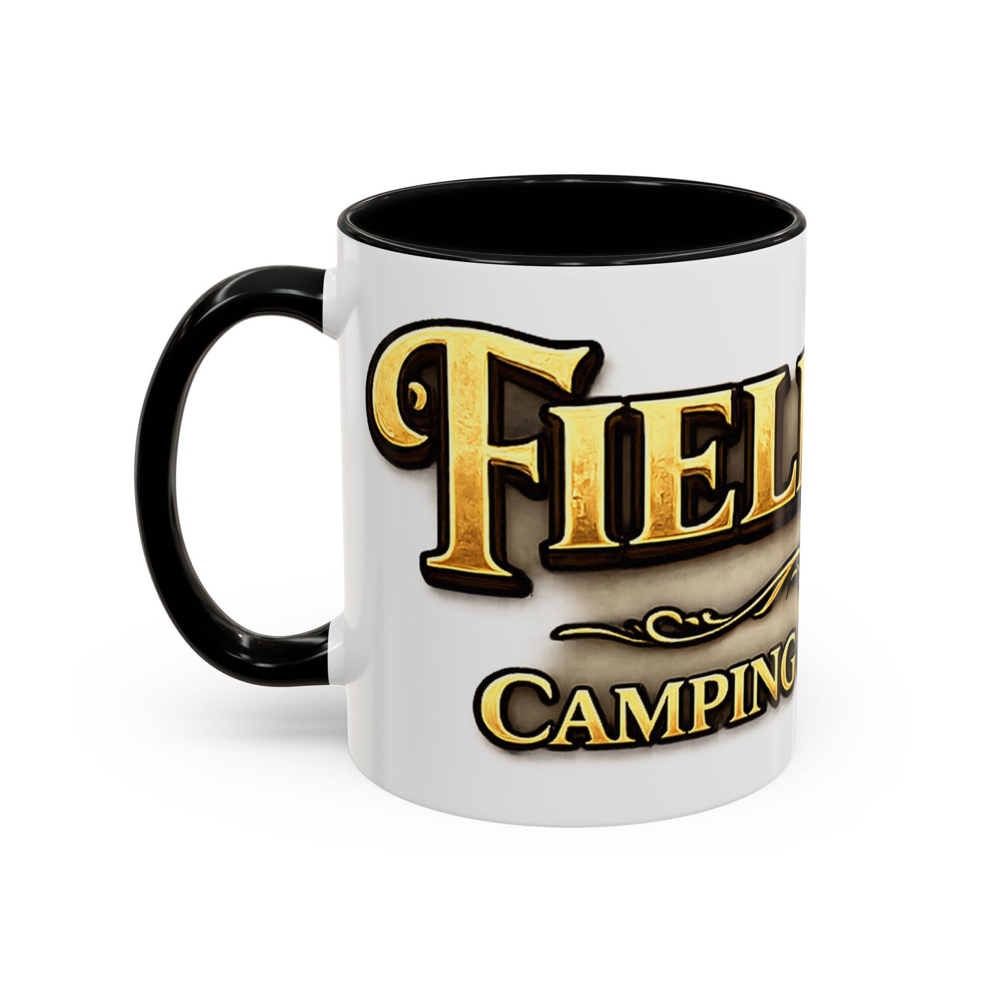 Field Day Coffee Mug — Funny ‘Camping for Nerds’ Gamer & Fantasy Fan Gift (11/15oz Accent Mug)