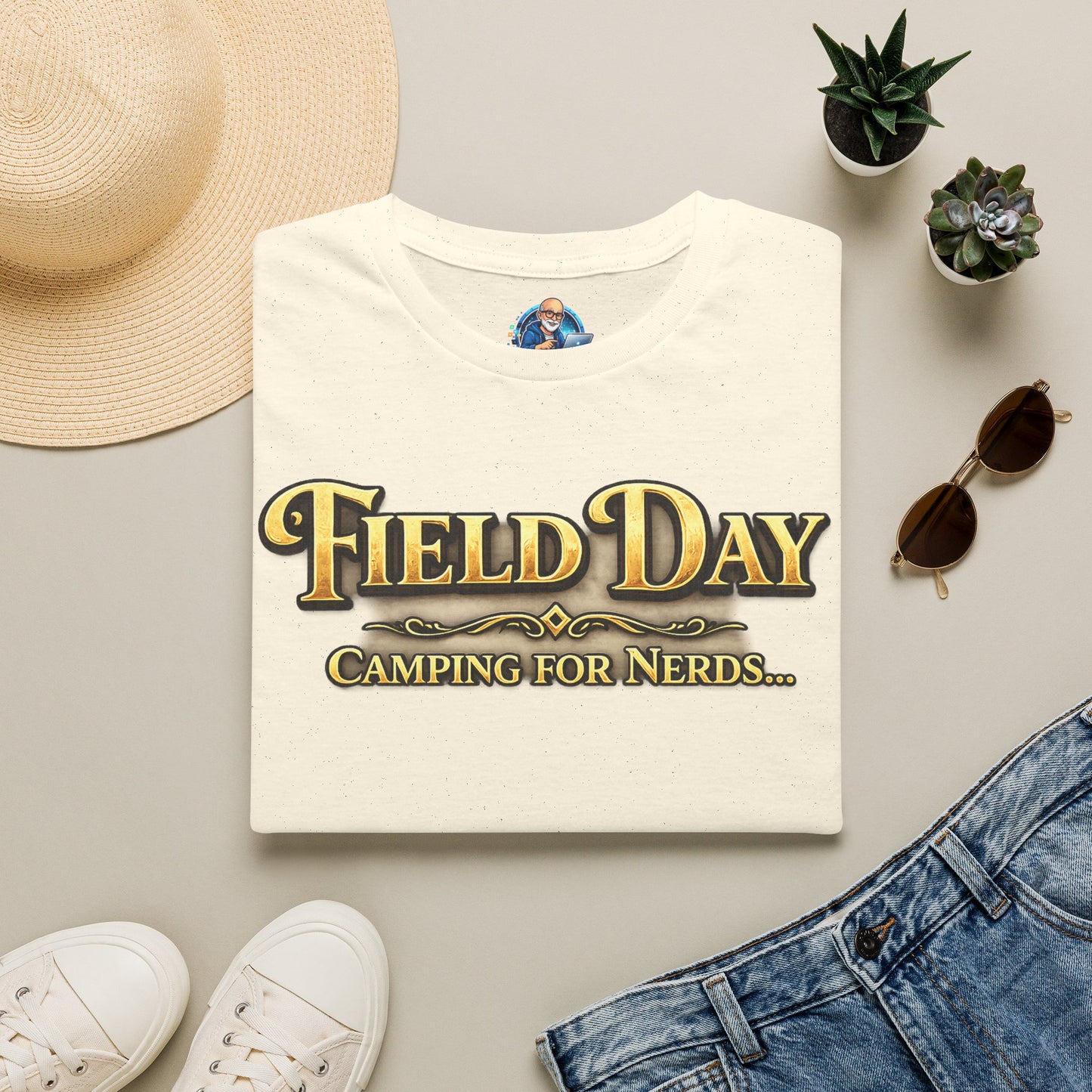 Field Day Camping for Nerds - Tee