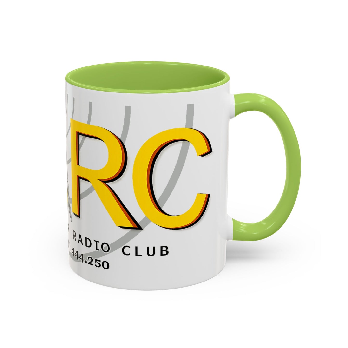 Key City Amateur Radio Club Accent Coffee Mug – Ham Radio Tower Logo (11oz & 15oz)