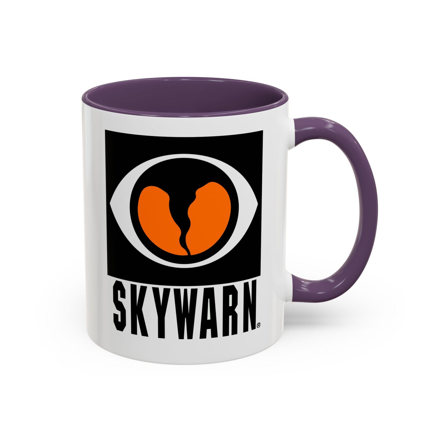 Skywarn Logo Accent Coffee Mug – Storm Spotter Weather Enthusiast Gift 11oz or 15oz