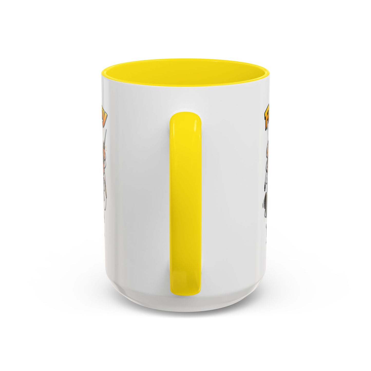 Field Day Fun! Accent Coffee Mug – Humorous Outdoor Adventure Ham Gift (11/15oz)