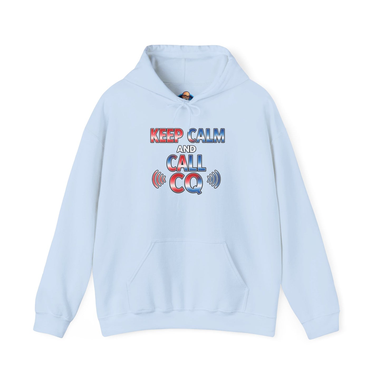 Keep Calm and Call CQ Hoodie — Amateur Radio Ham Radio Pullover