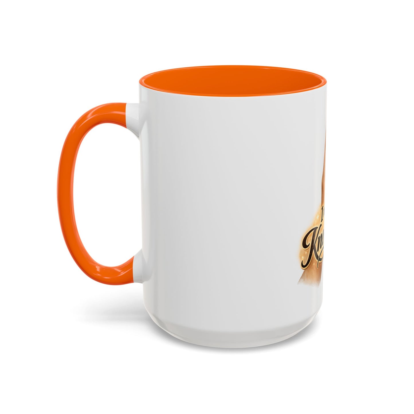 I Need My Knee Time Prayer Coffee Mug — Religious Prayer Hands Accent Mug
