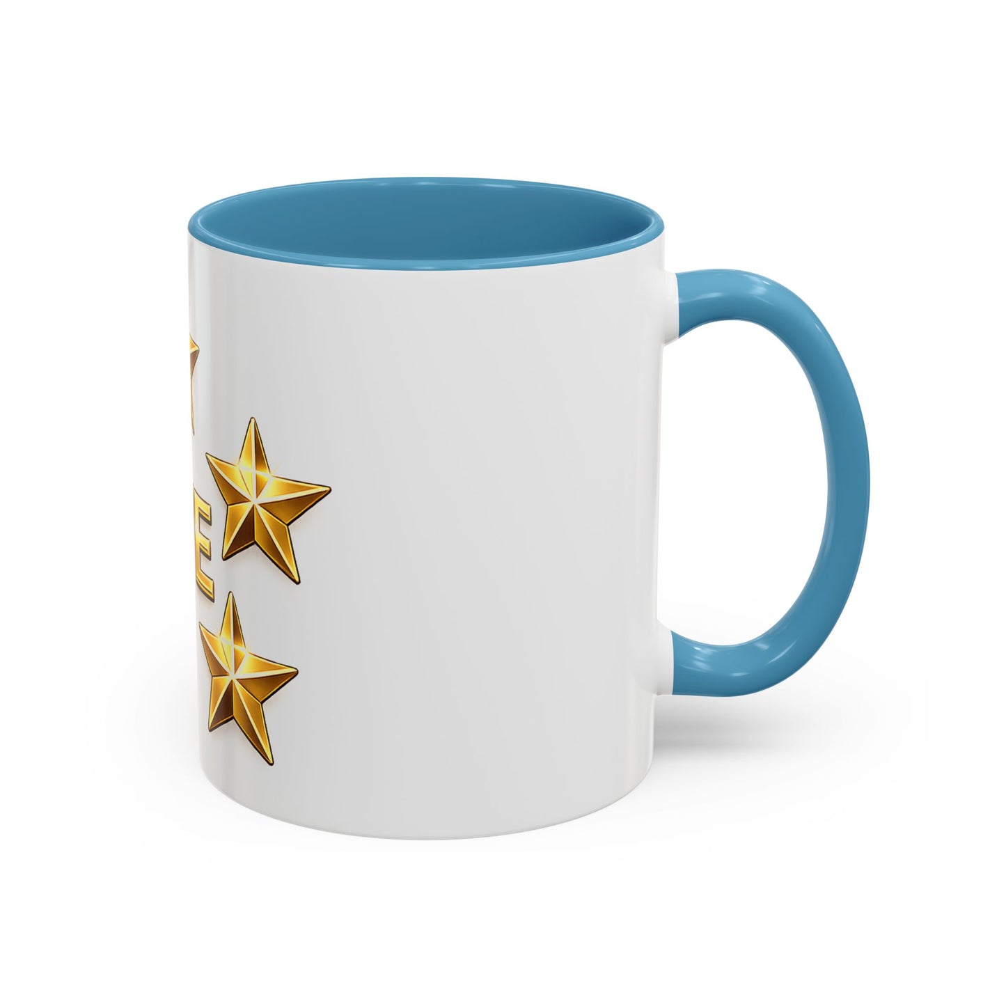 CVE Gold Star Coffee Mug — 11/15oz Accent Ceramic Mug