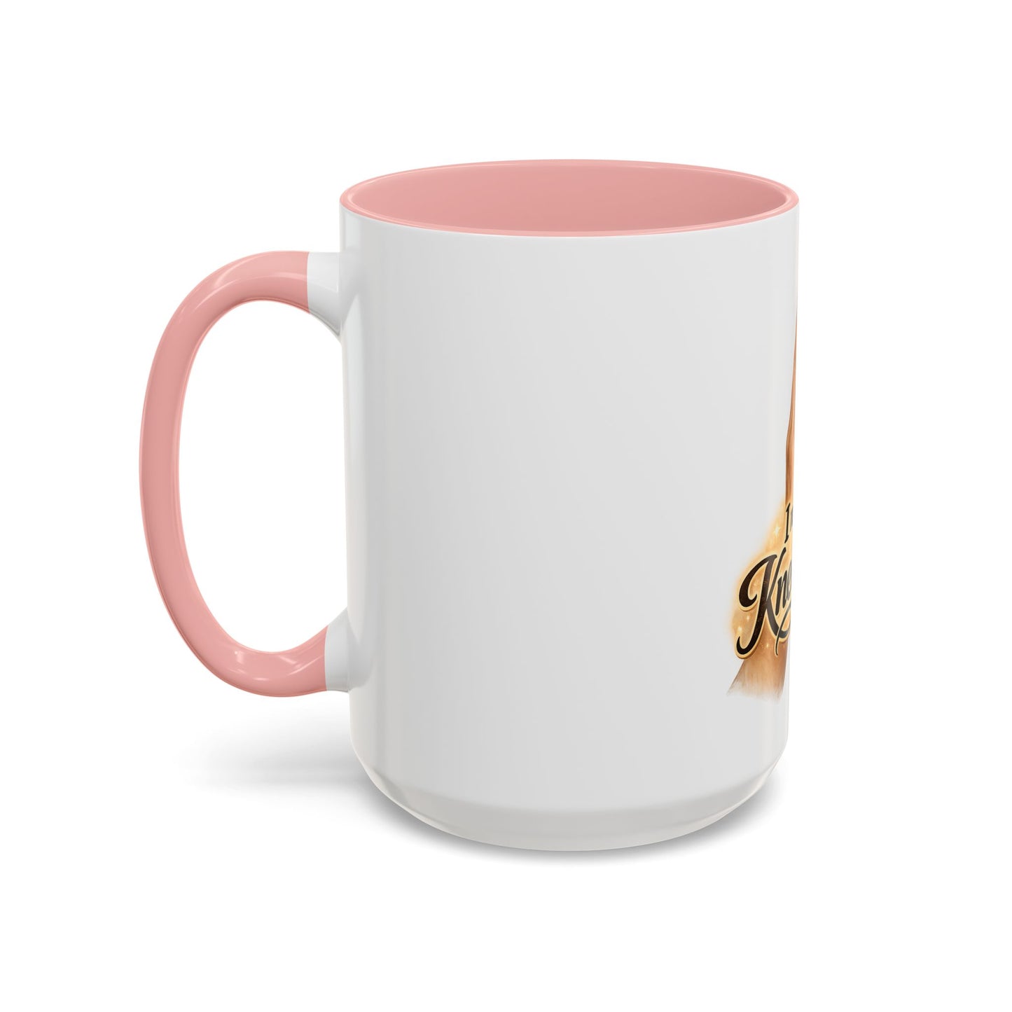 I Need My Knee Time Prayer Coffee Mug — Religious Prayer Hands Accent Mug