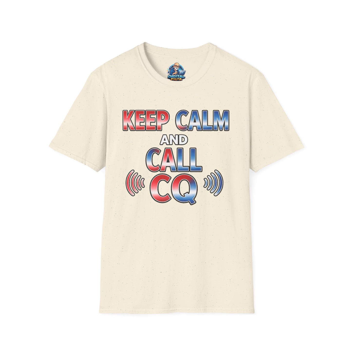 Keep Calm and Call CQ T-Shirt – Amateur Radio / Ham Operator Tee