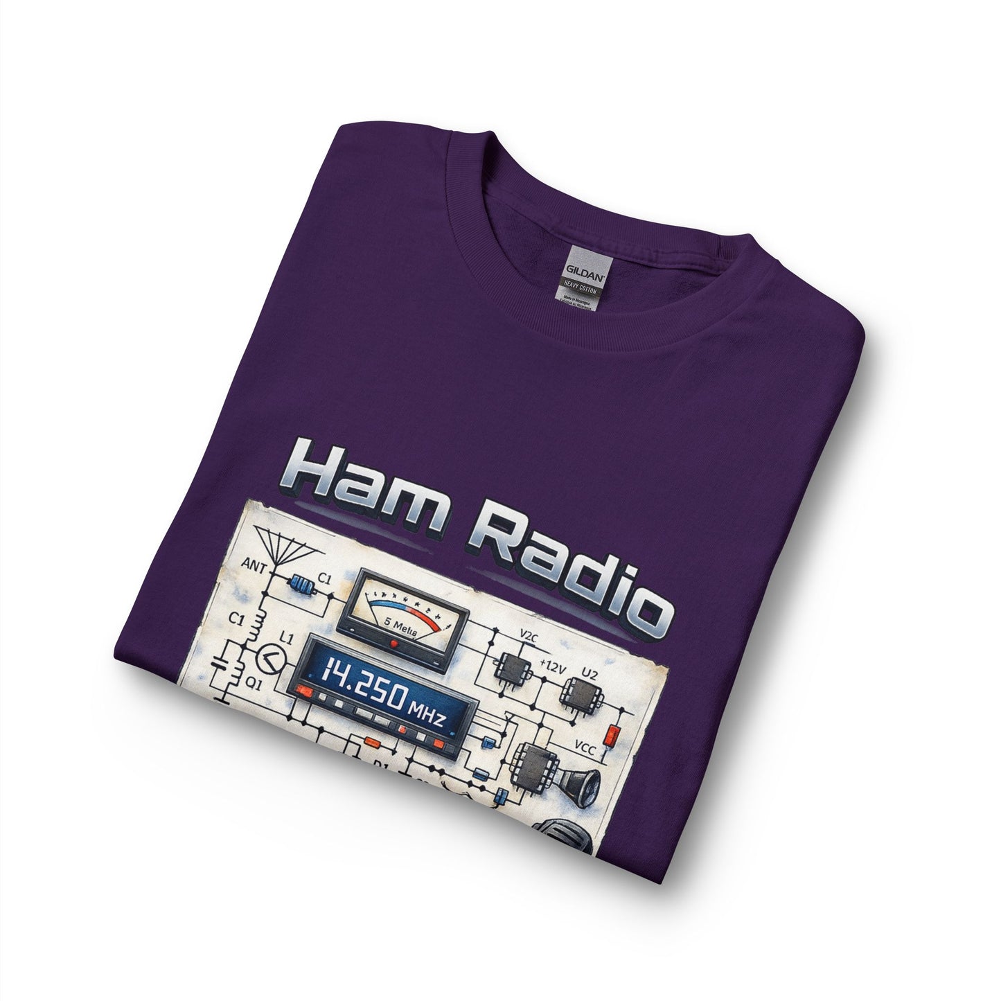 Ham Radio Long Sleeve Tee — “Ham Radio It’s own Language” Amateur Radio Shirt