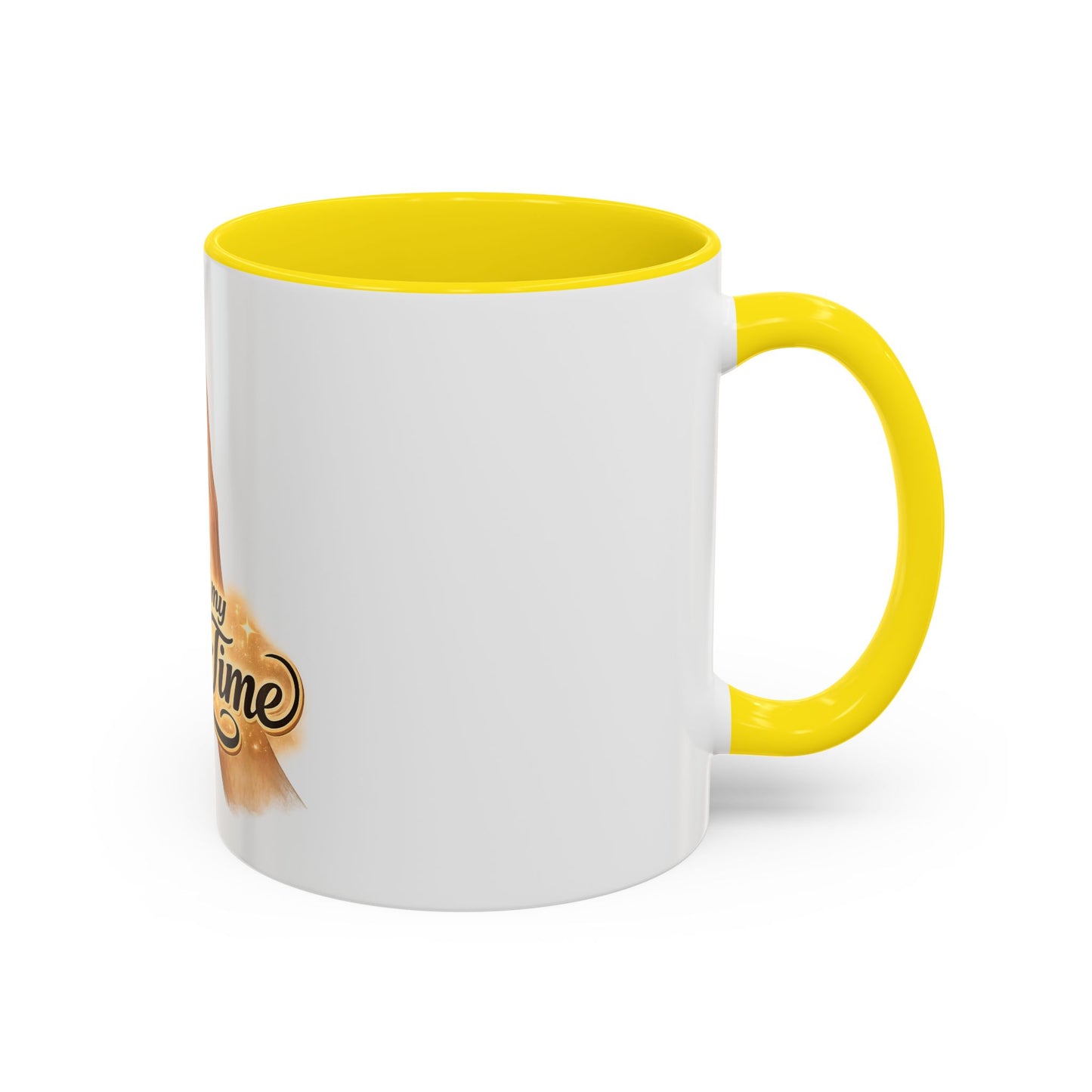 I Need My Knee Time Prayer Coffee Mug — Religious Prayer Hands Accent Mug
