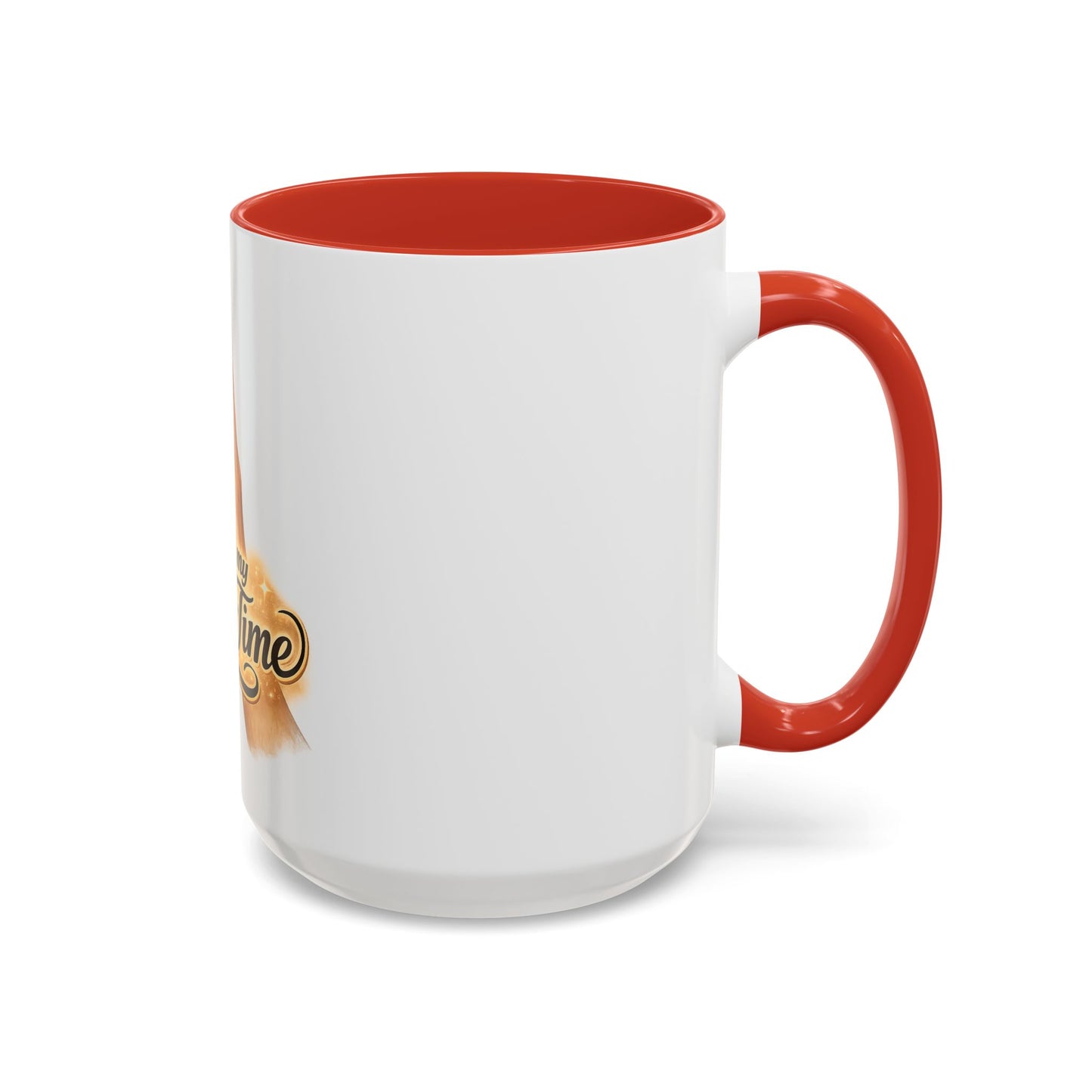 I Need My Knee Time Prayer Coffee Mug — Religious Prayer Hands Accent Mug