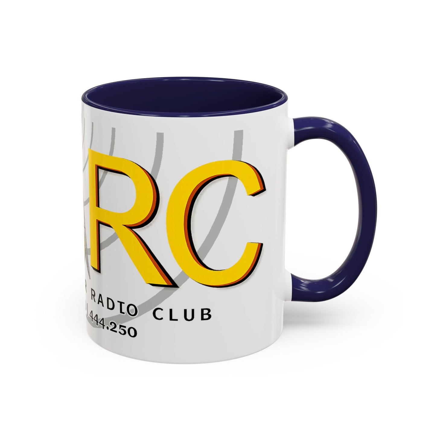 Key City Amateur Radio Club Accent Coffee Mug – Ham Radio Tower Logo (11oz & 15oz)