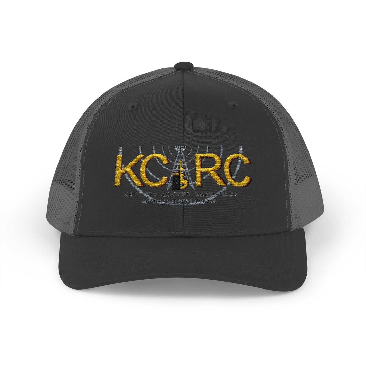 KCARC Embroidered Trucker Hat — Key City Amateur Radio Club Snapback