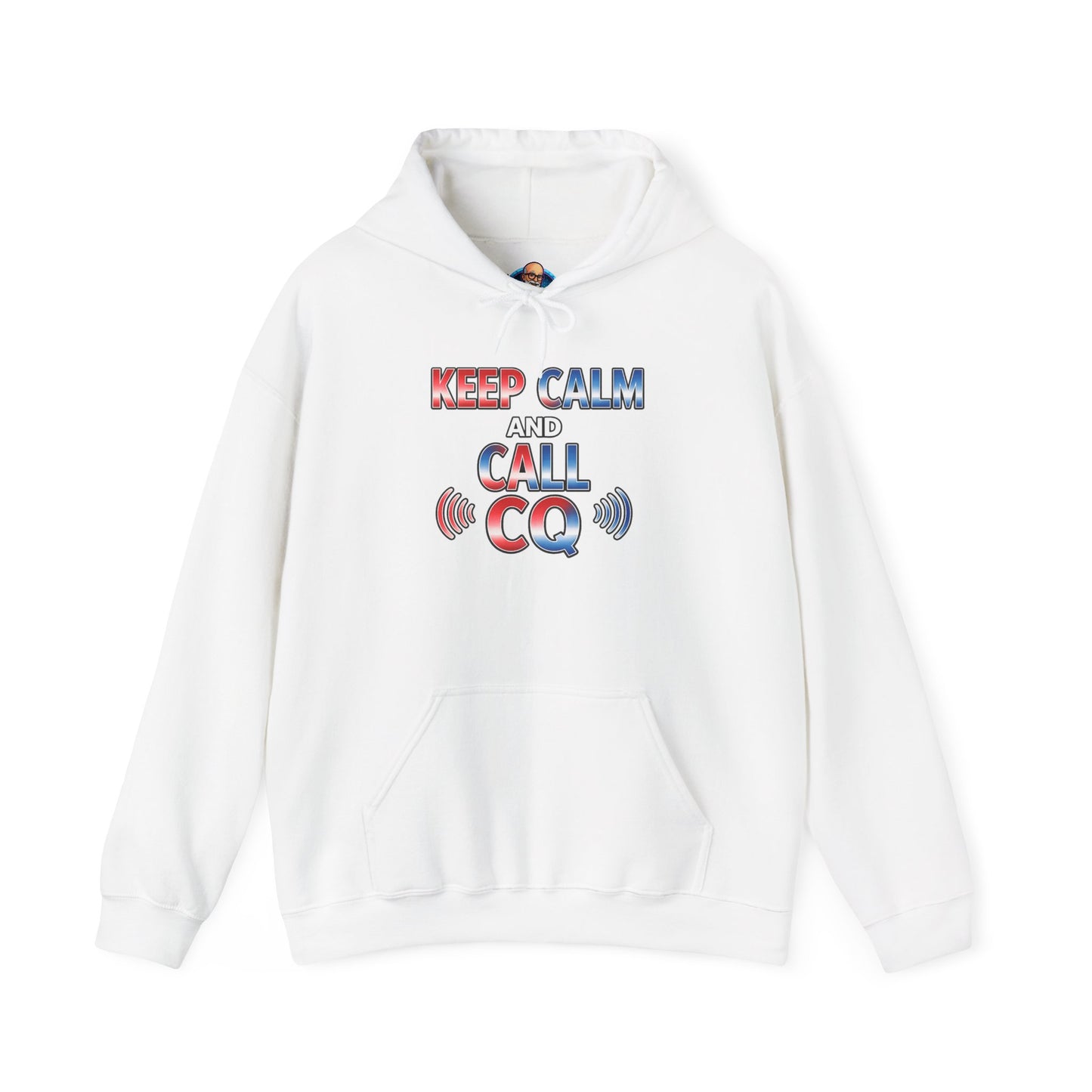 Keep Calm and Call CQ Hoodie — Amateur Radio Ham Radio Pullover