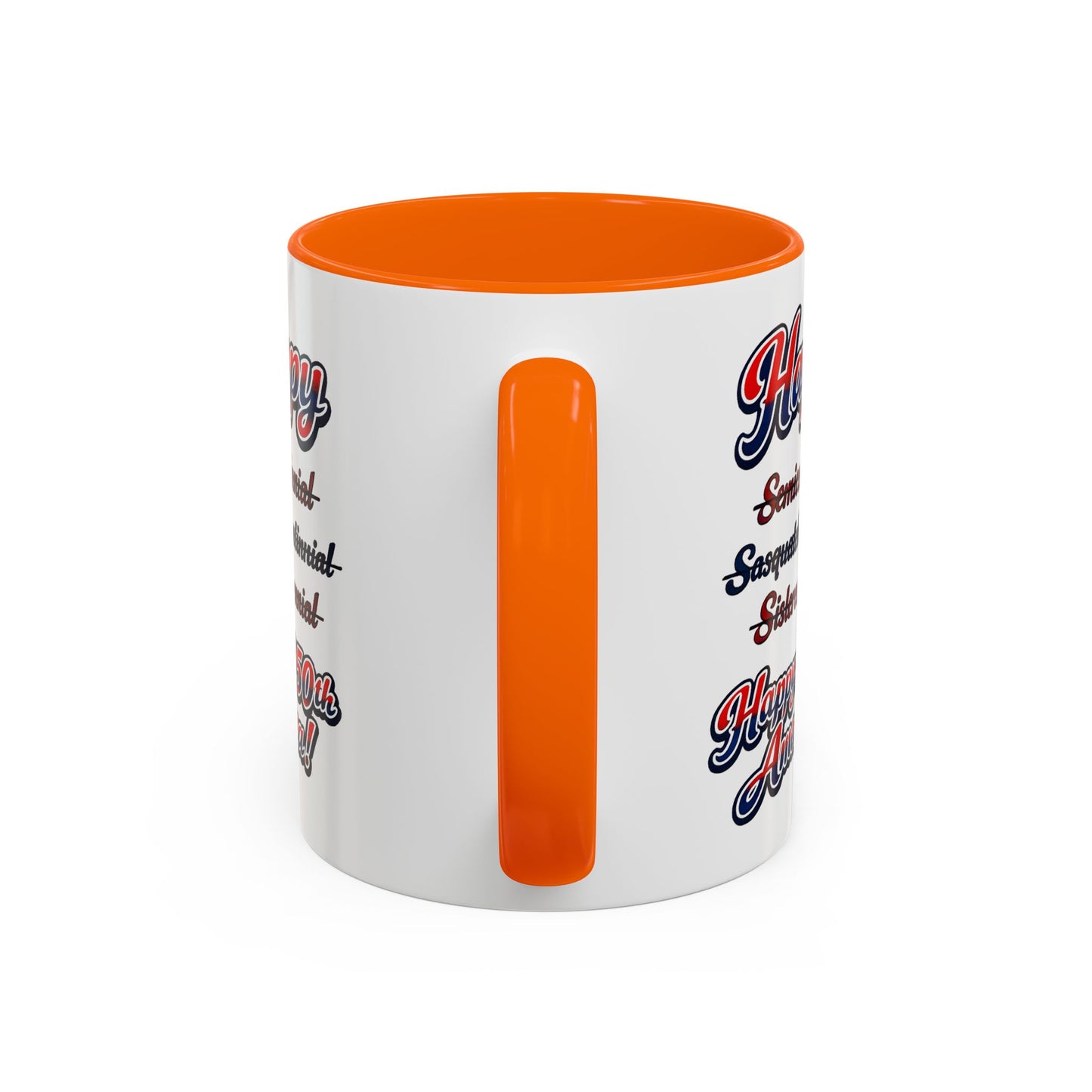 250th America Coffee Mug – "Happy 250th America!" Patriotic Accent Mug