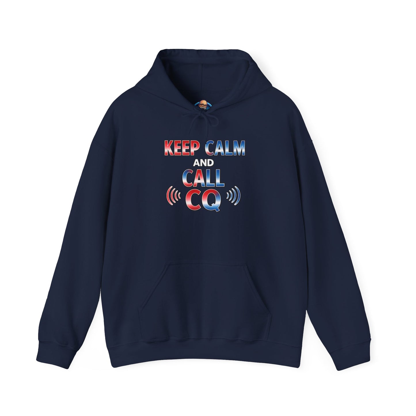 Keep Calm and Call CQ Hoodie — Amateur Radio Ham Radio Pullover