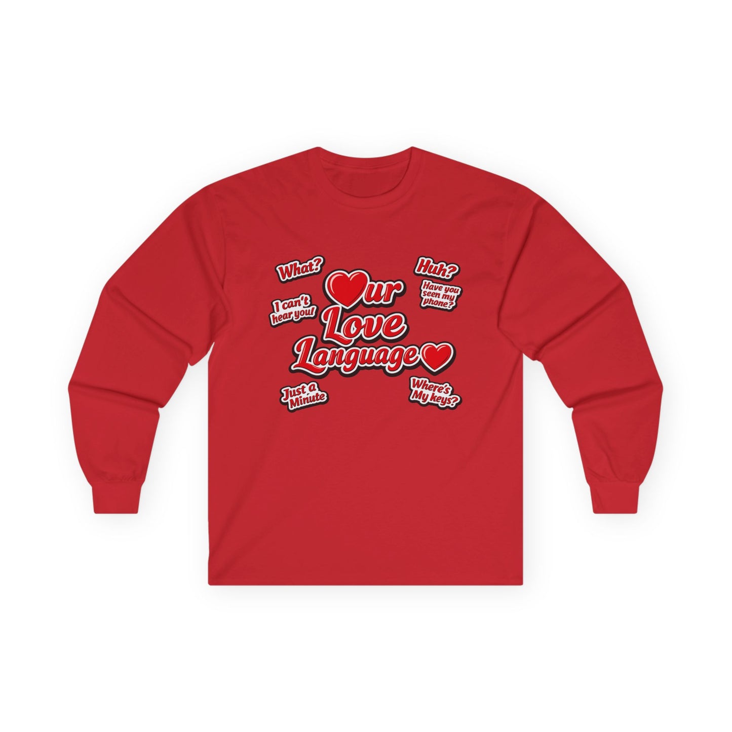 Our Love Language Long Sleeve Tee