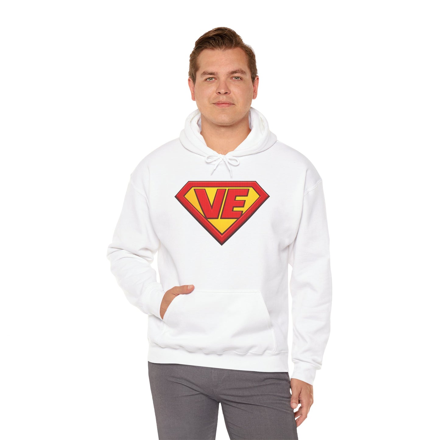 Volunteer Examiner Superhero Logo Hoodie
