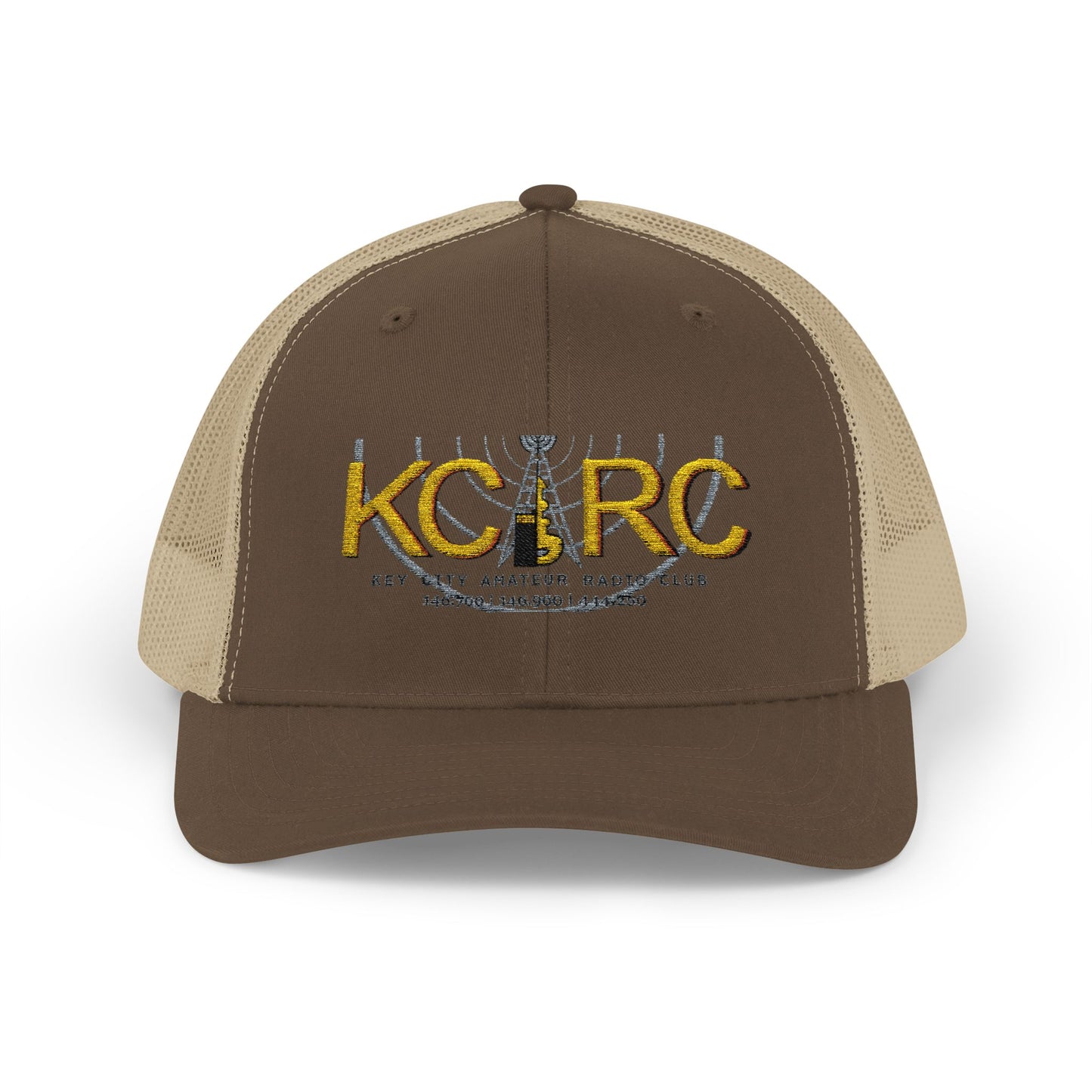 KCARC Embroidered Trucker Hat — Key City Amateur Radio Club Snapback