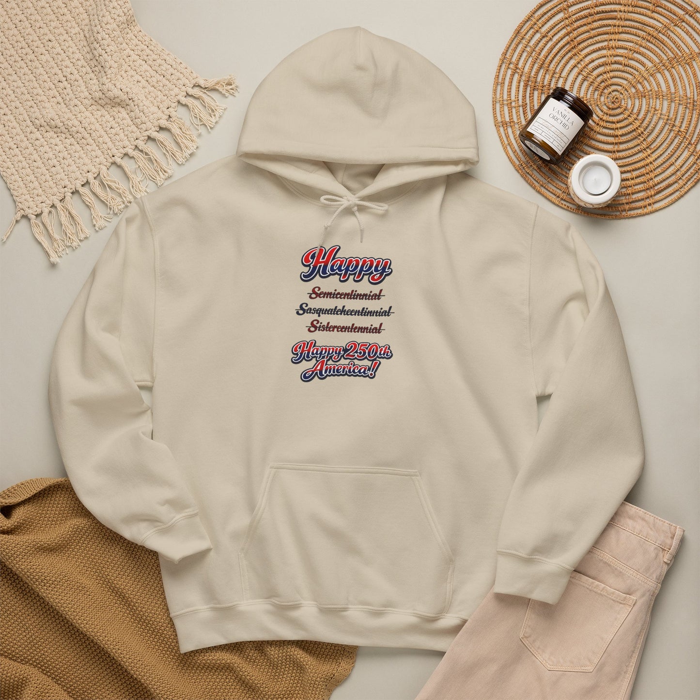 Happiness Definition Hoodie – Retro Script Positive Quote Sweatshirt