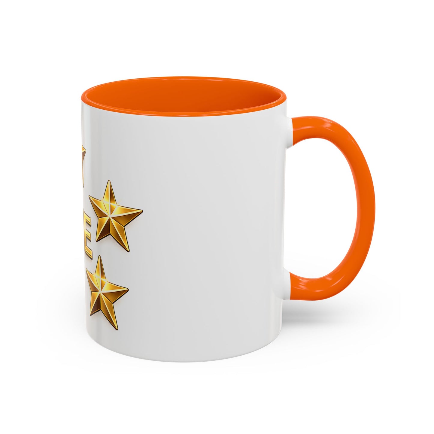 CVE Gold Star Coffee Mug — 11/15oz Accent Ceramic Mug