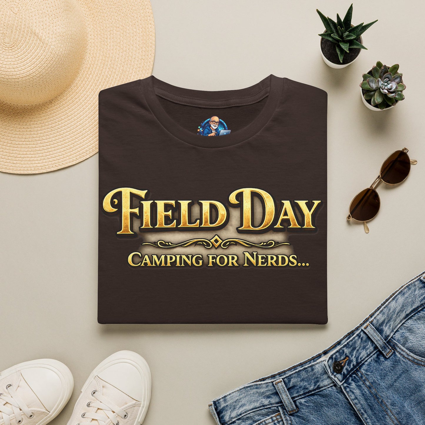 Field Day Camping for Nerds - Tee