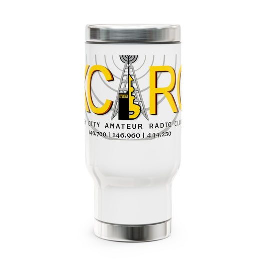 Stainless Steel Travel Mug with Handle, 14oz
