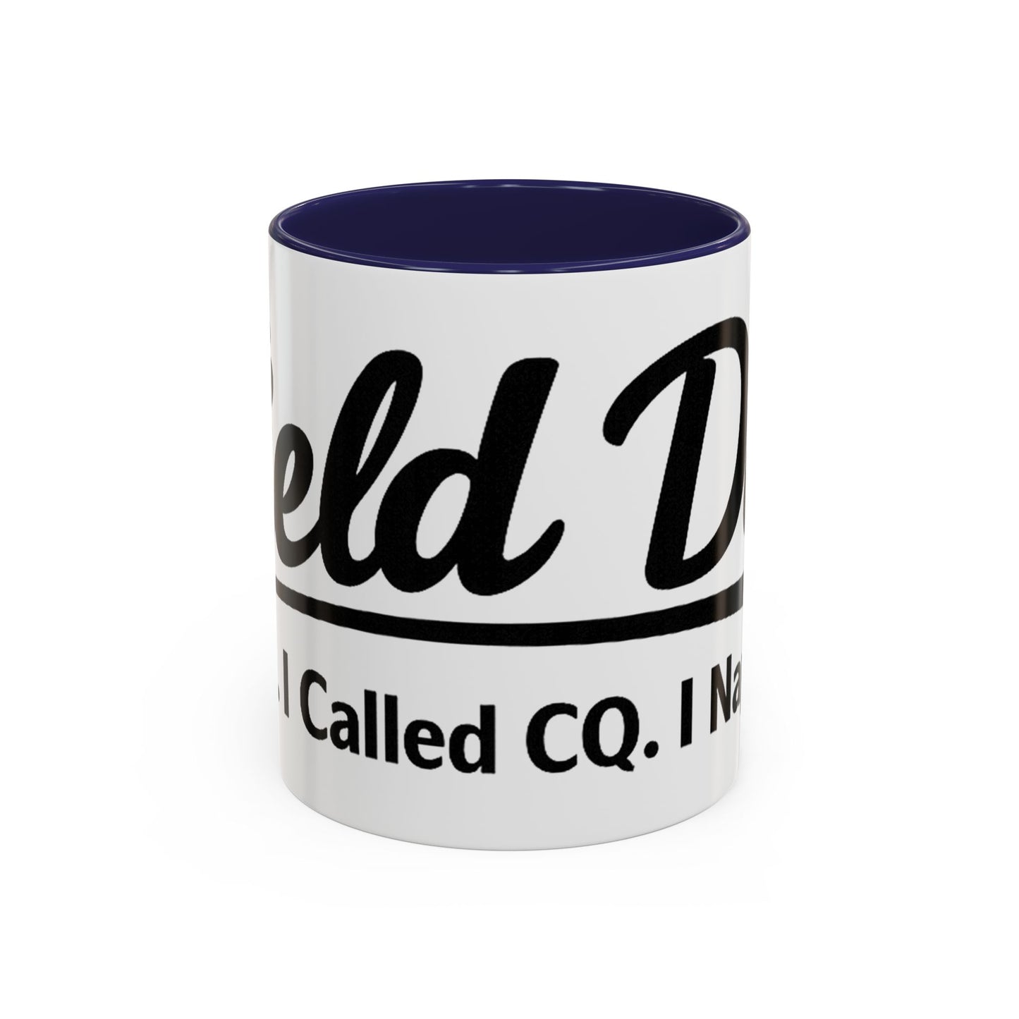 Mug —Field Day: I Came, ICalled CQ, I Napped (Funny Ham Radiol Humor Accent Coffee Mug)