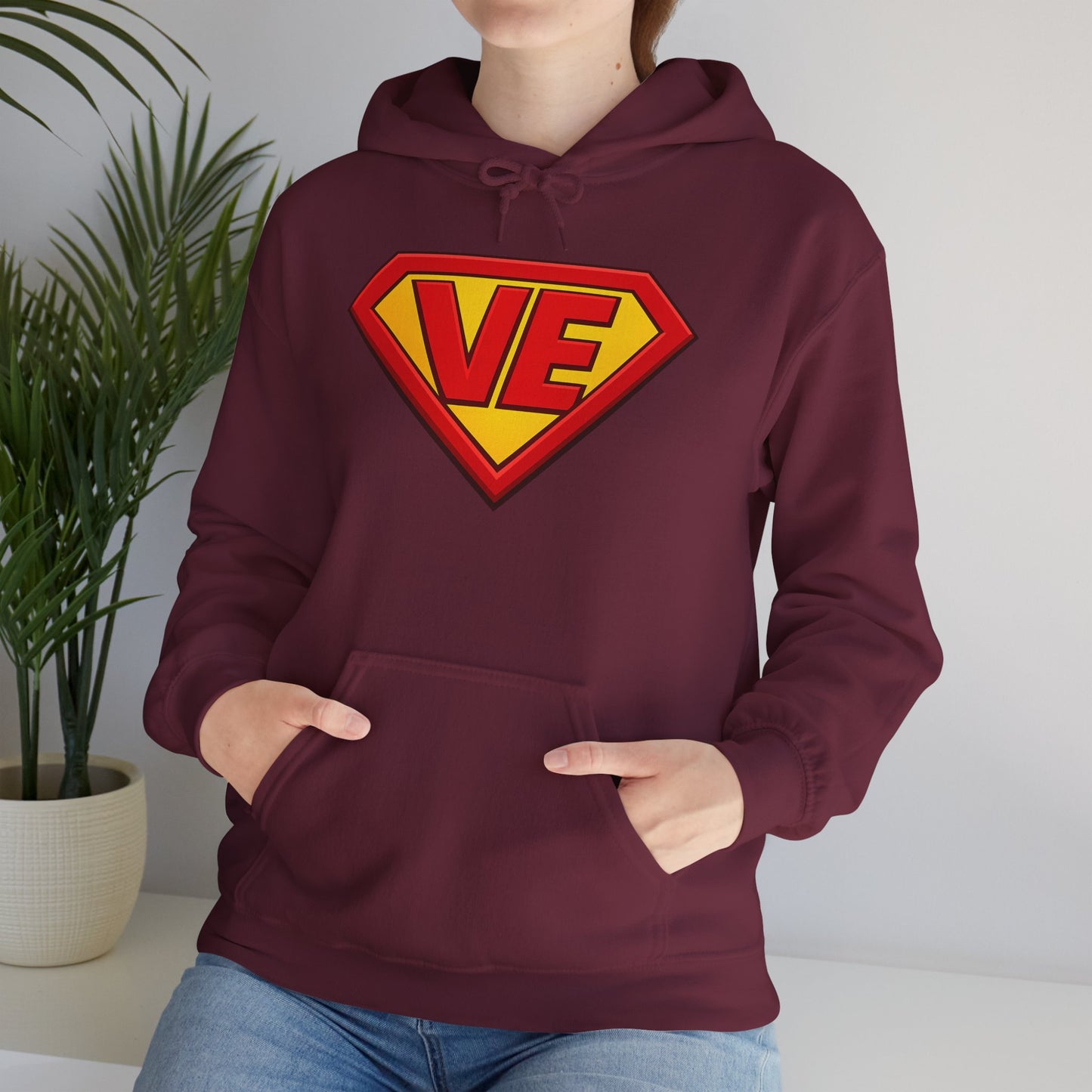 Volunteer Examiner Superhero Logo Hoodie