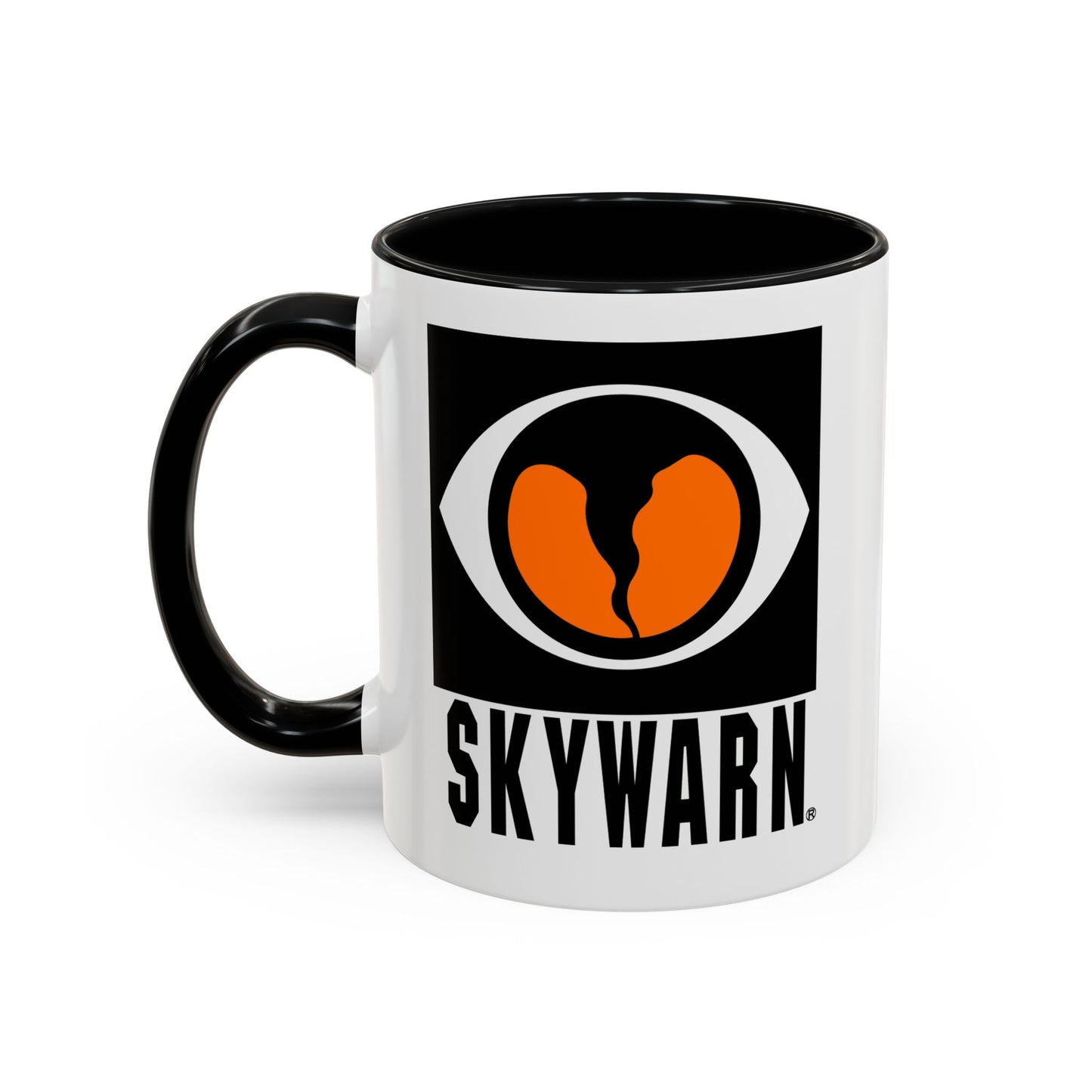 Skywarn Logo Accent Coffee Mug – Storm Spotter Weather Enthusiast Gift 11oz or 15oz