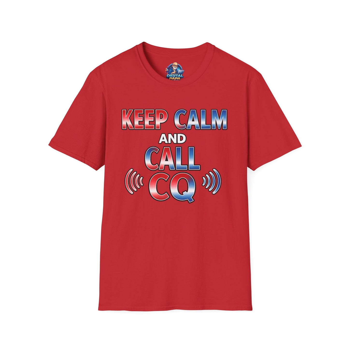 Keep Calm and Call CQ T-Shirt – Amateur Radio / Ham Operator Tee