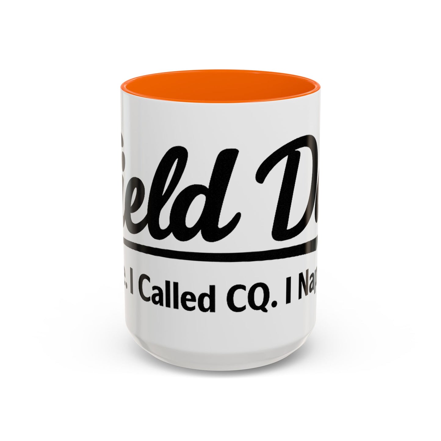 Mug —Field Day: I Came, ICalled CQ, I Napped (Funny Ham Radiol Humor Accent Coffee Mug)