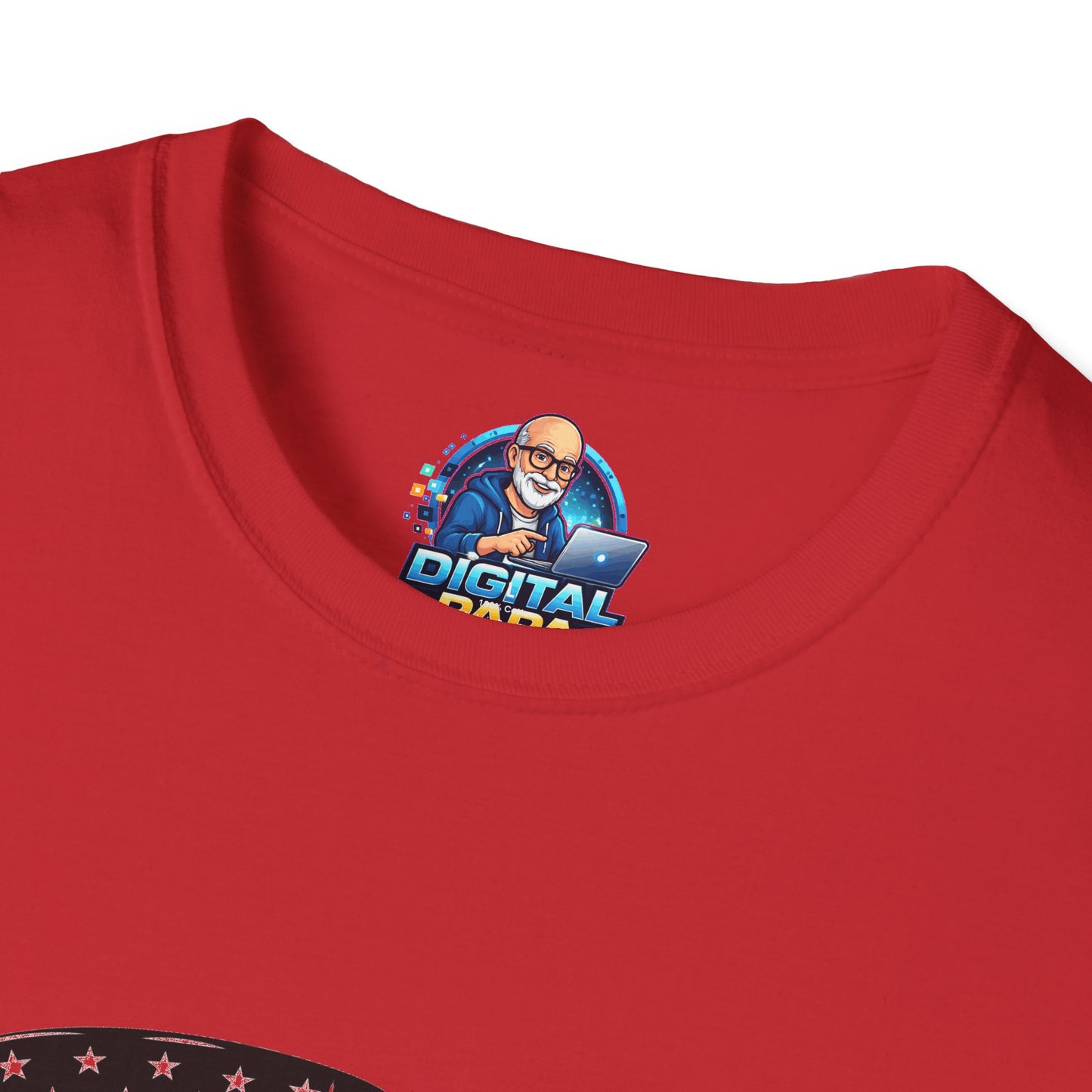 Patriotic Skull Helmet T-Shirt — American Flag Military Skull Graphic Tee