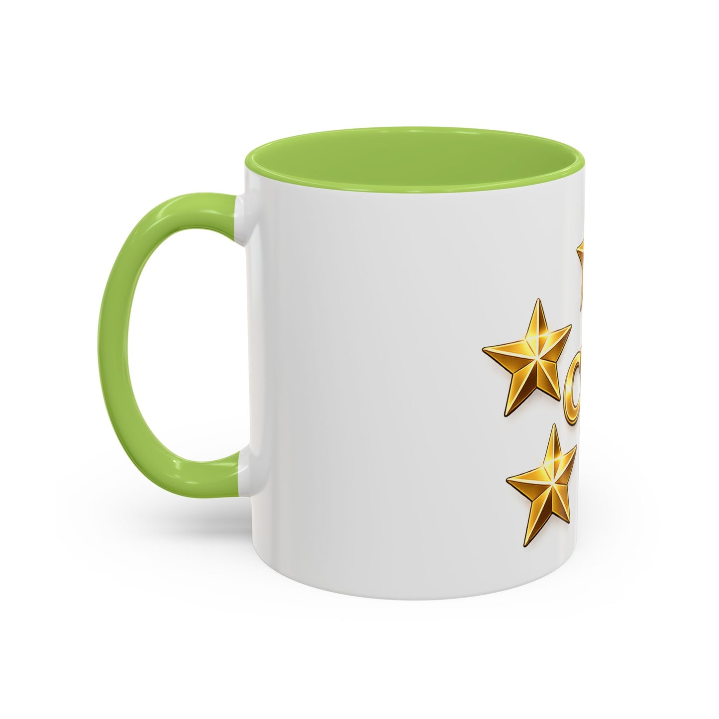 CVE Gold Star Coffee Mug — 11/15oz Accent Ceramic Mug