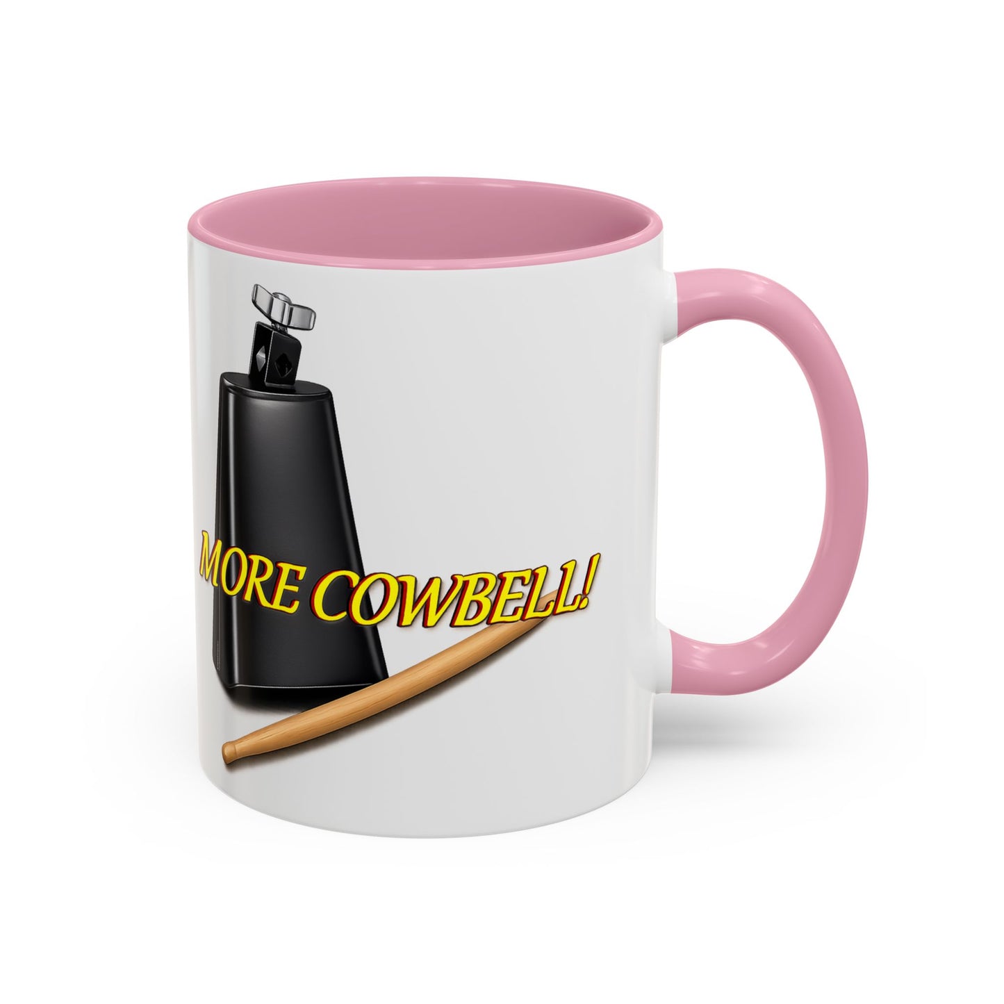 More Cowbell Mug — Funny Cowbell Coffee Cup (11oz/15oz)