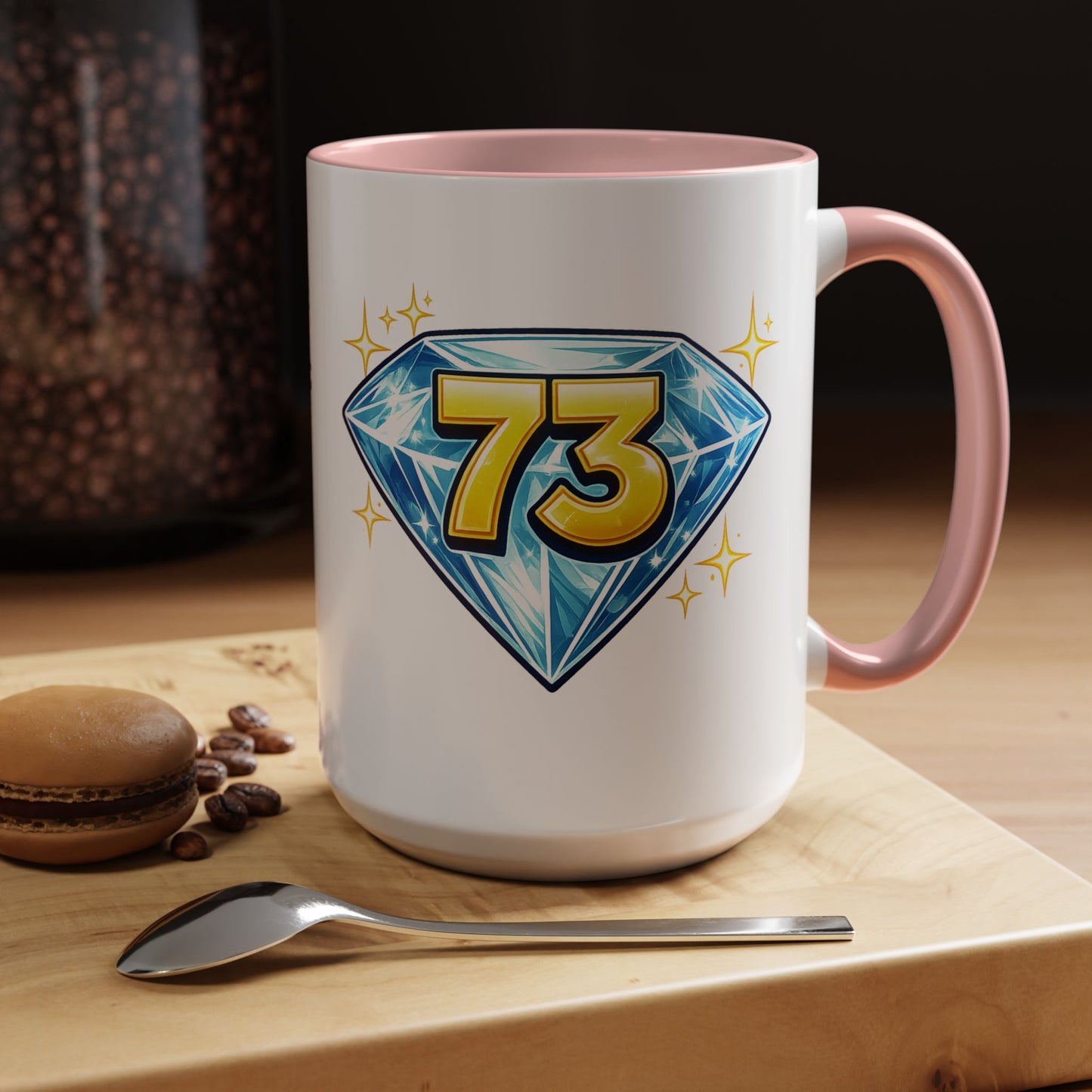 73 Diamond Coffee Mug — Sheldon's Prime or Best Wishes