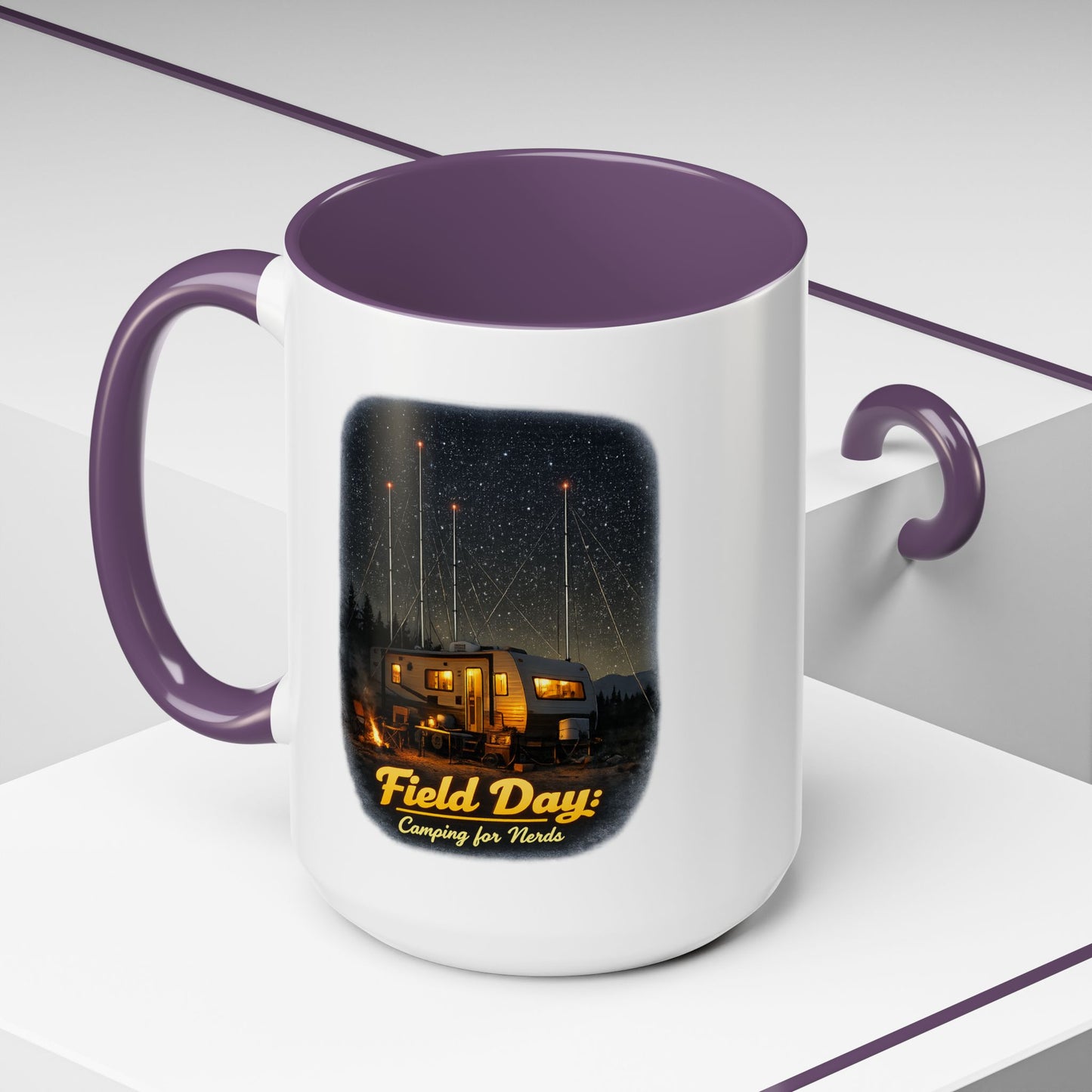 'Field Day: Camping for Nerds'  Mug (11/15oz)