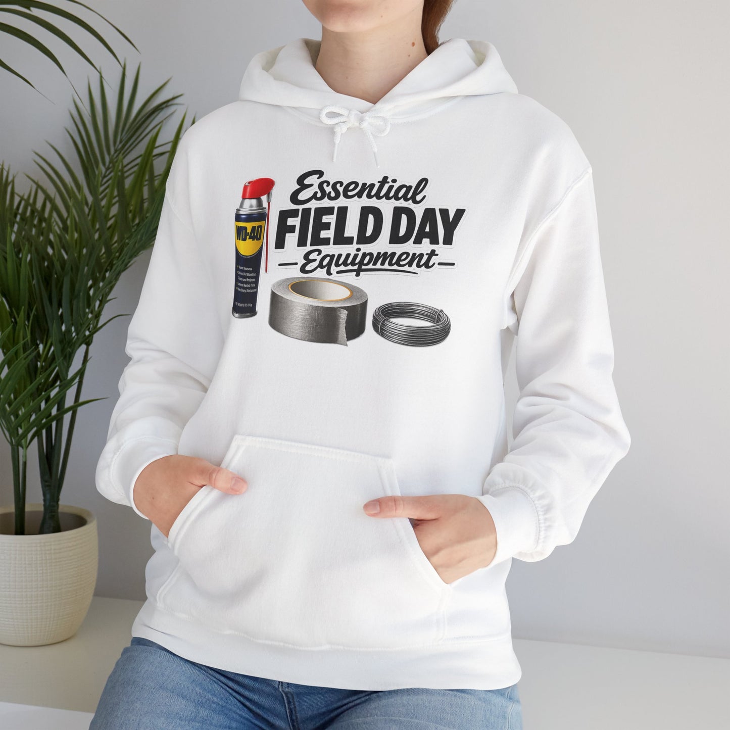 Essential Field Day Equipment Hoodie — Funny Field Day Sweatshirt
