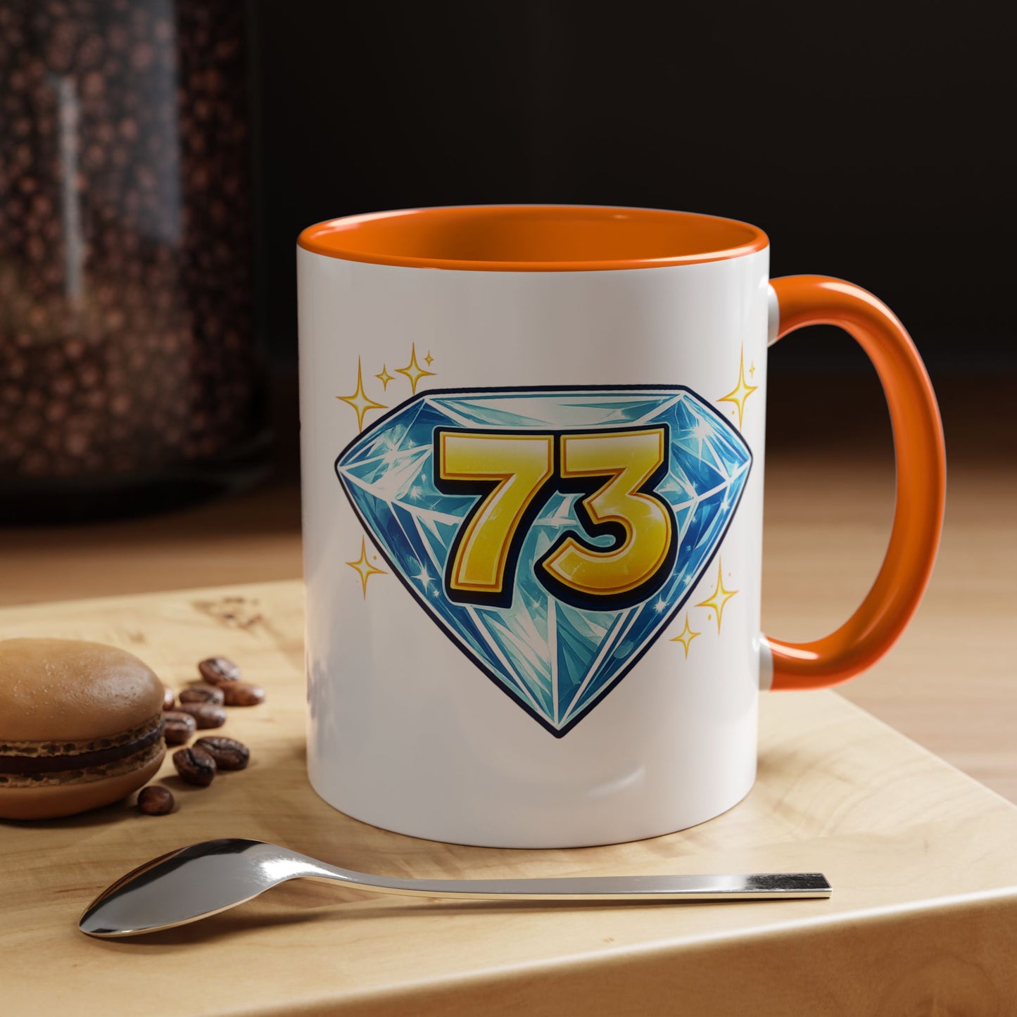 73 Diamond Coffee Mug — Sheldon's Prime or Best Wishes