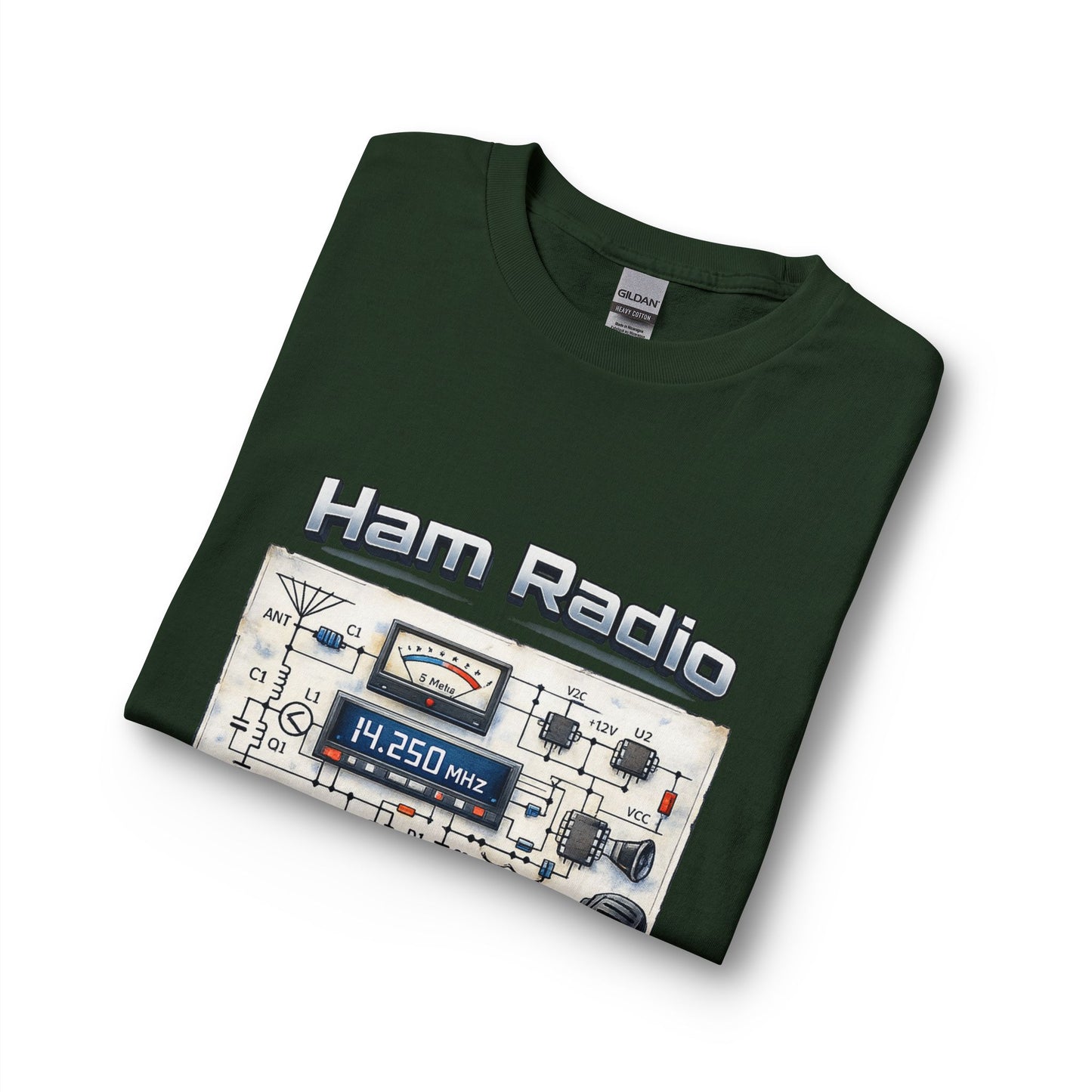 Ham Radio Long Sleeve Tee — “Ham Radio It’s own Language” Amateur Radio Shirt